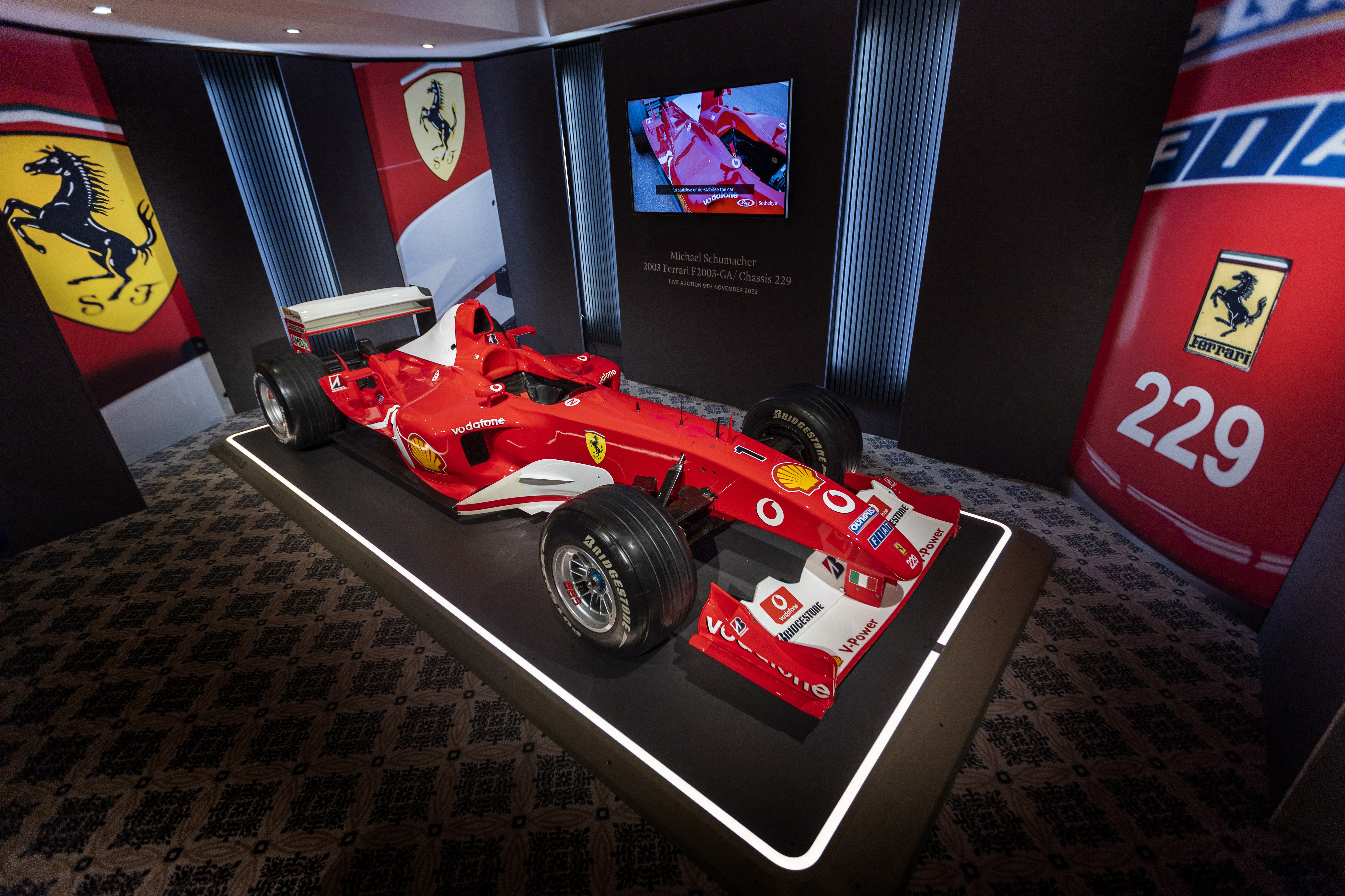 Michael Schumacher's winning Ferrari up for auction in Geneva | Reuters