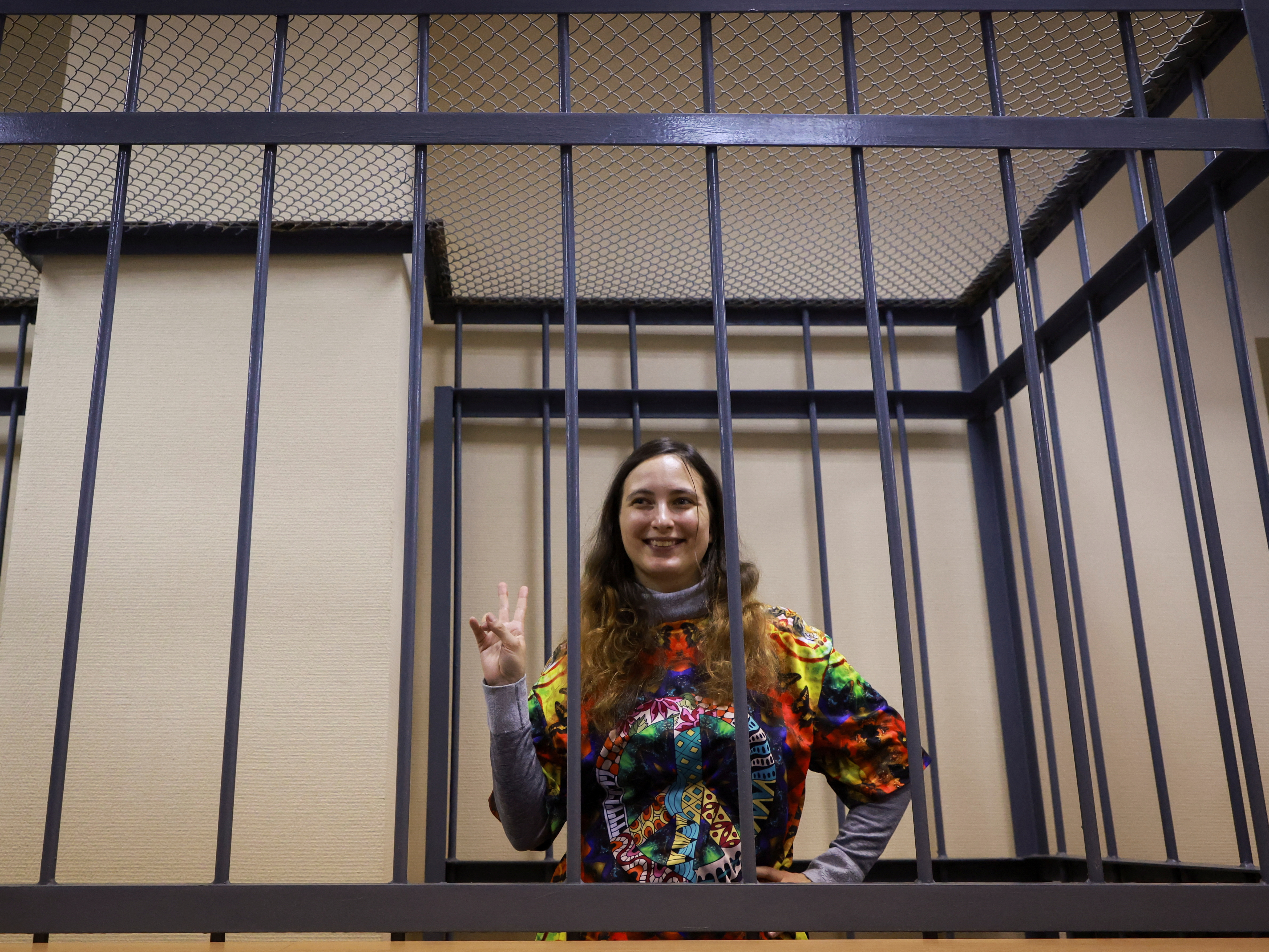 Lawyer asks judge to acquit Russian artist over 'crime-free