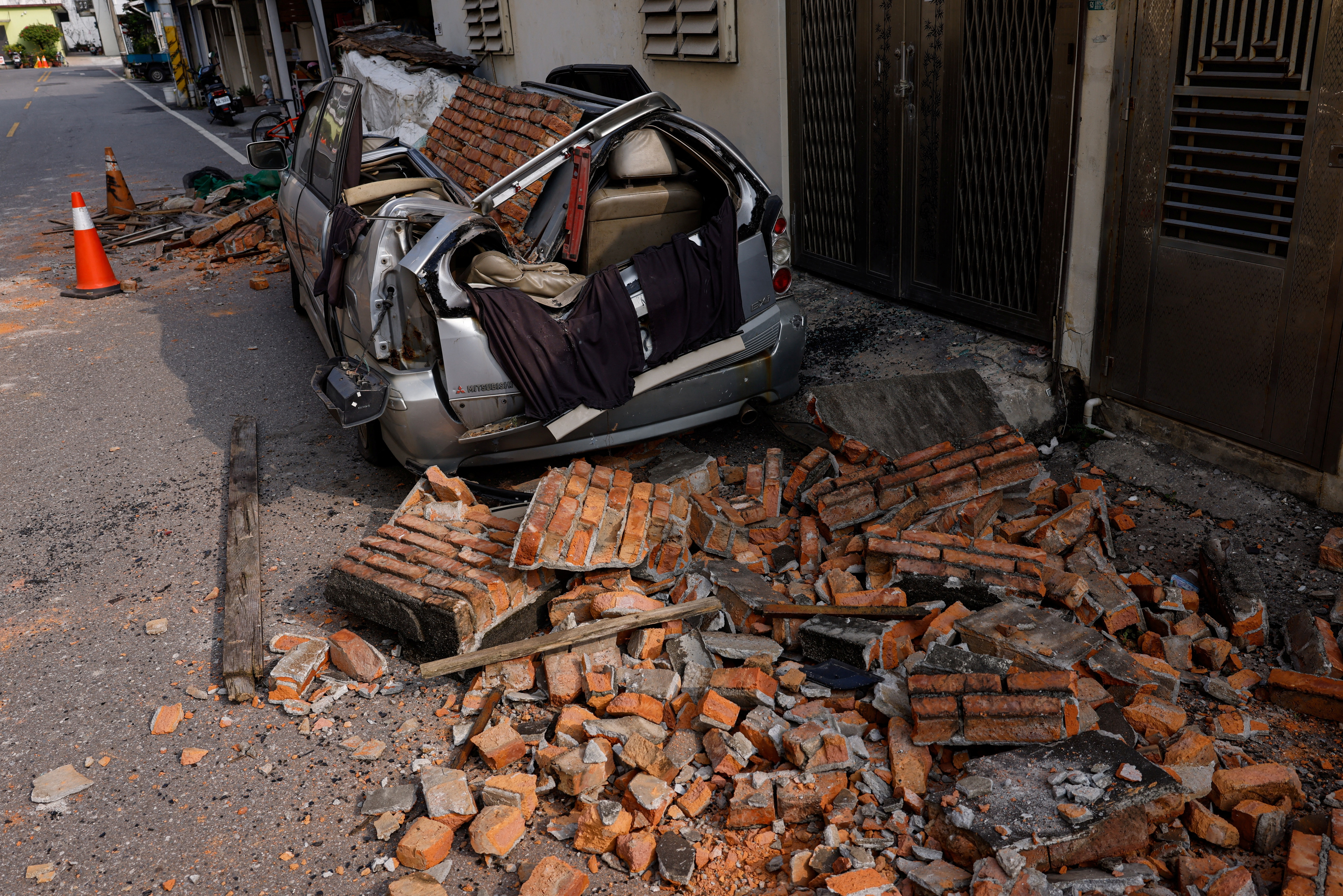 भूकंप के बाद, Hualien में
