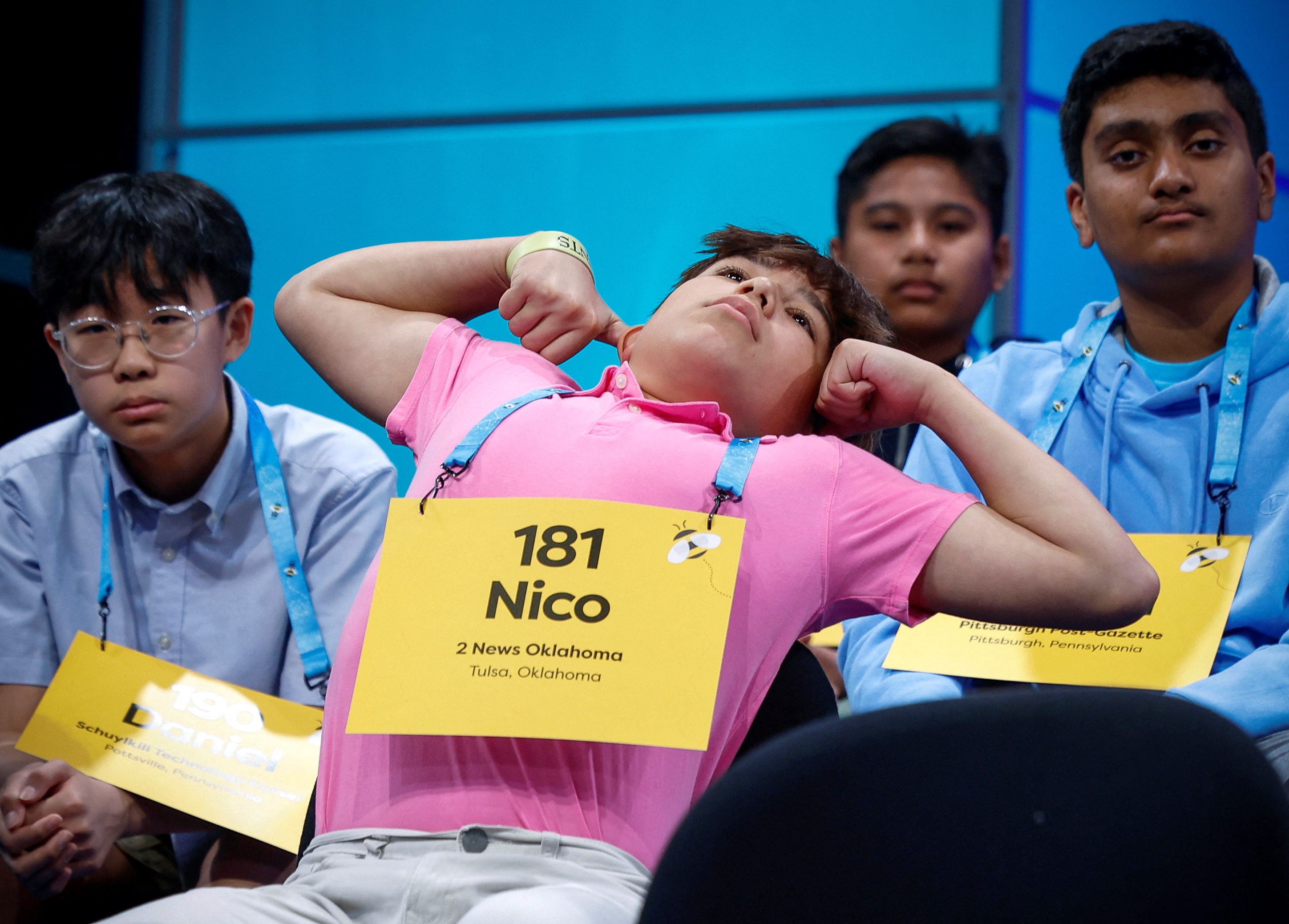 Word Club Word whizzes at the Scripps Spelling Bee - May 30, 2024 | Reuters