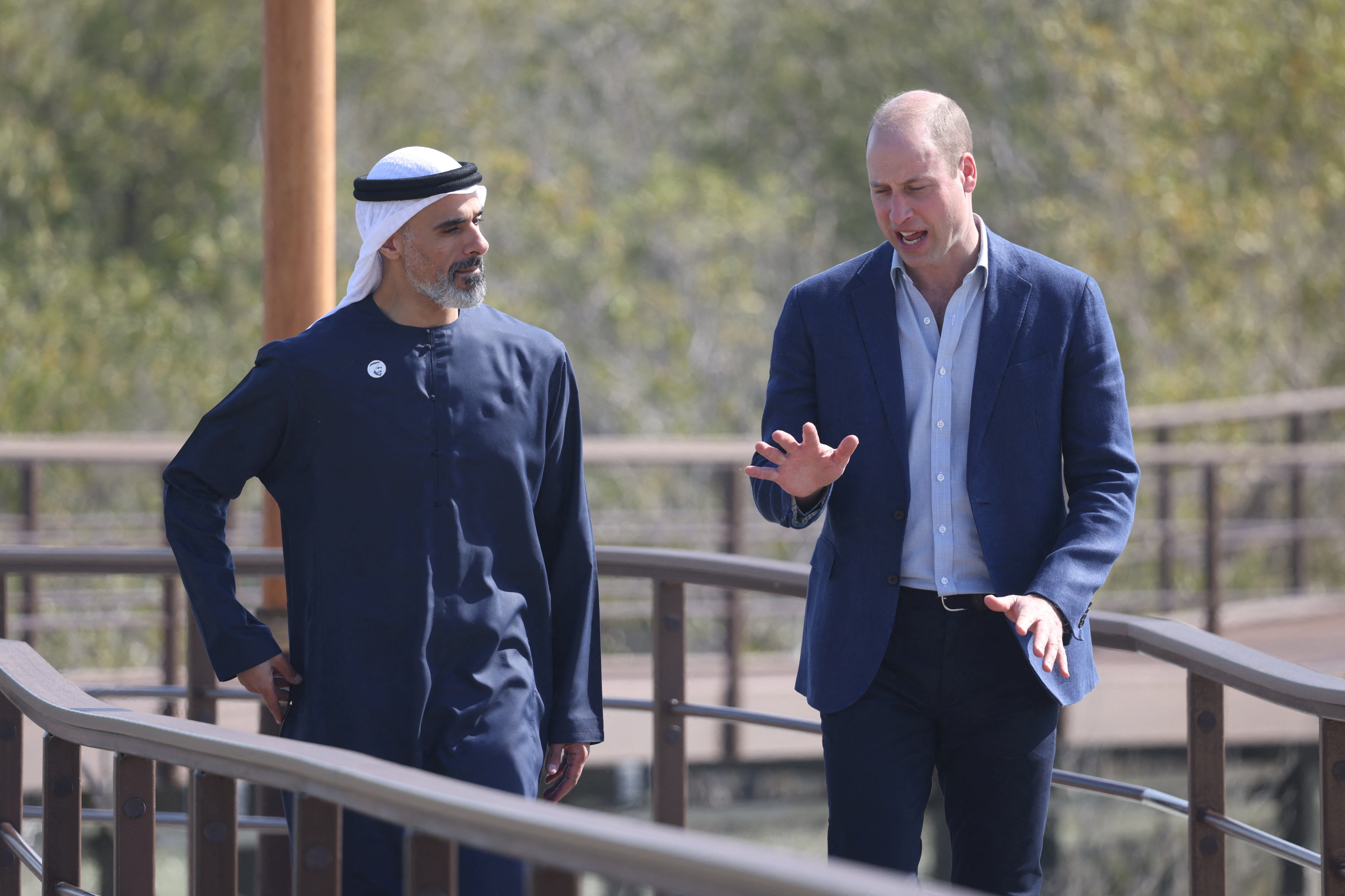 REUTERSPrince William visits UAE as Britain pic