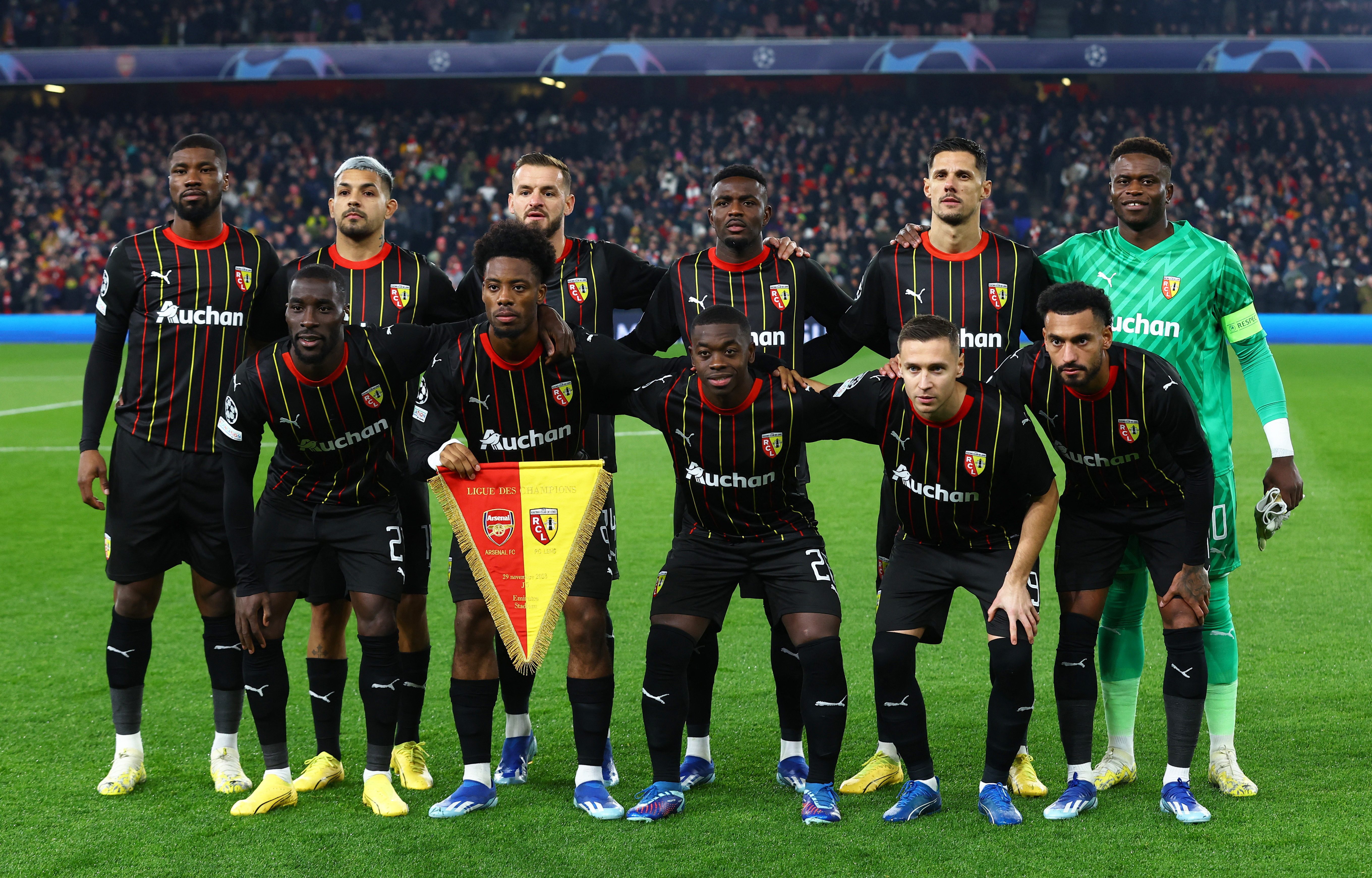RC Lens comeback stuns Arsenal in Champions League