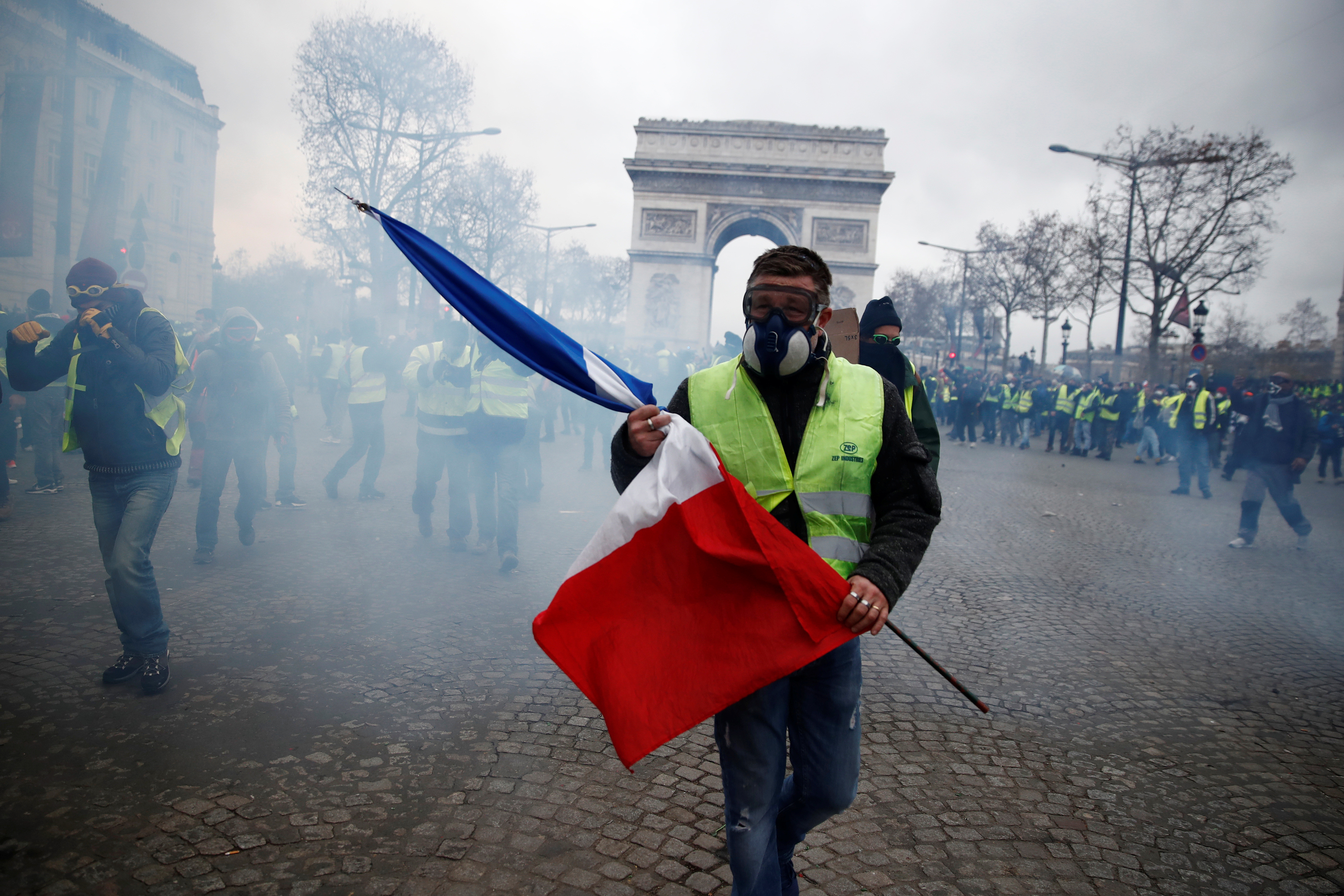 Anger over airlines not paying tax on fuel contributed to the gilet jaune protests in France in 2018