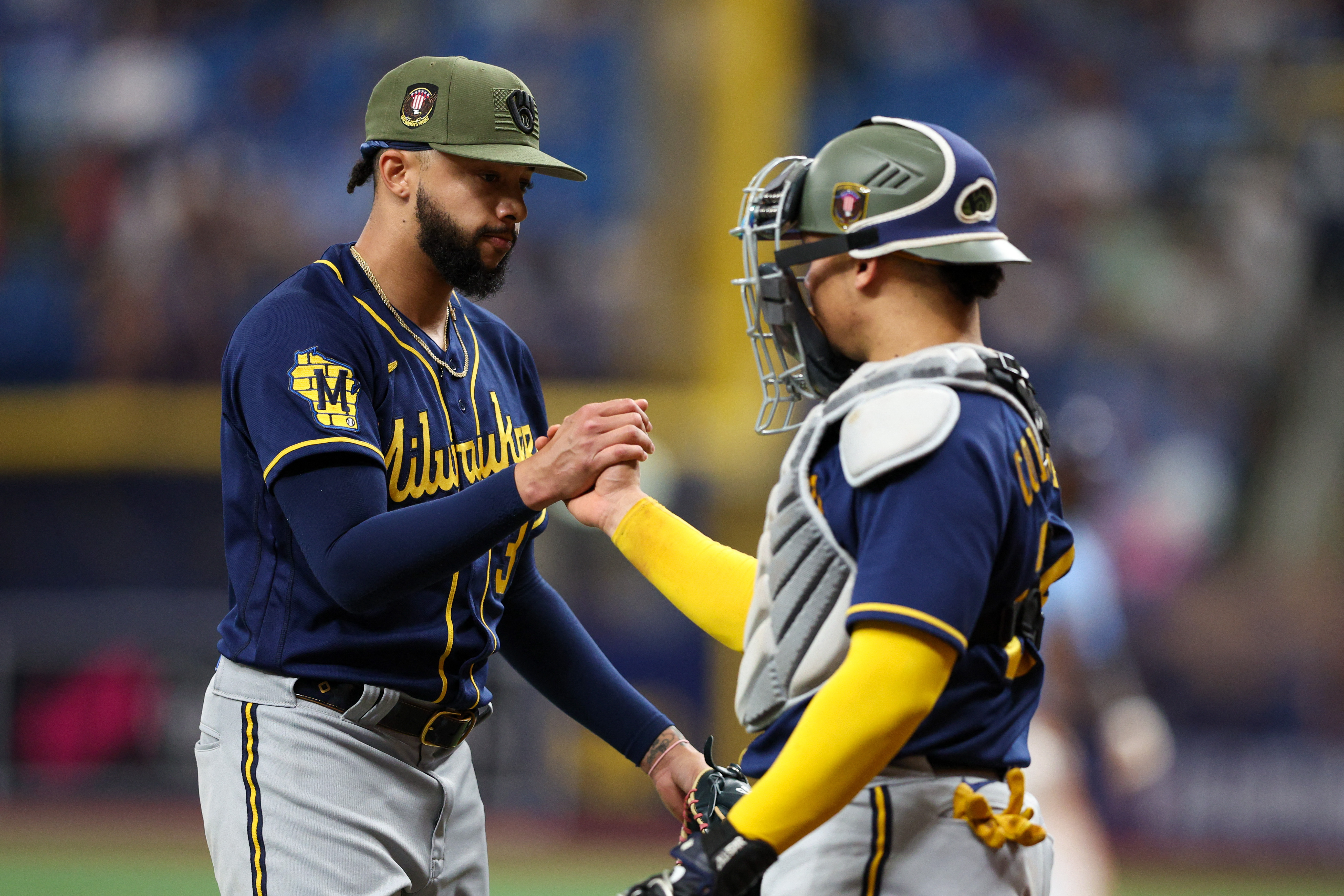 Brewers: Taking to the field in new uniforms