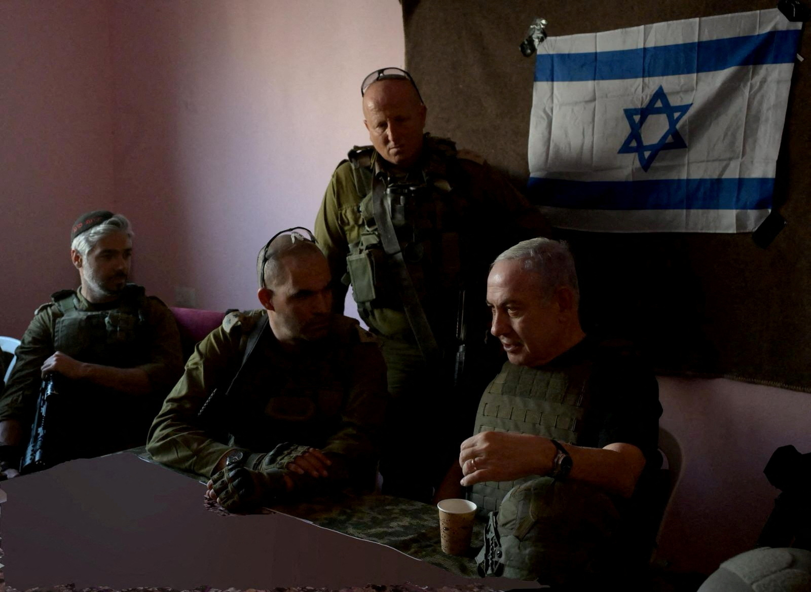Israeli Prime Minister Netanyahu visits Gaza Strip