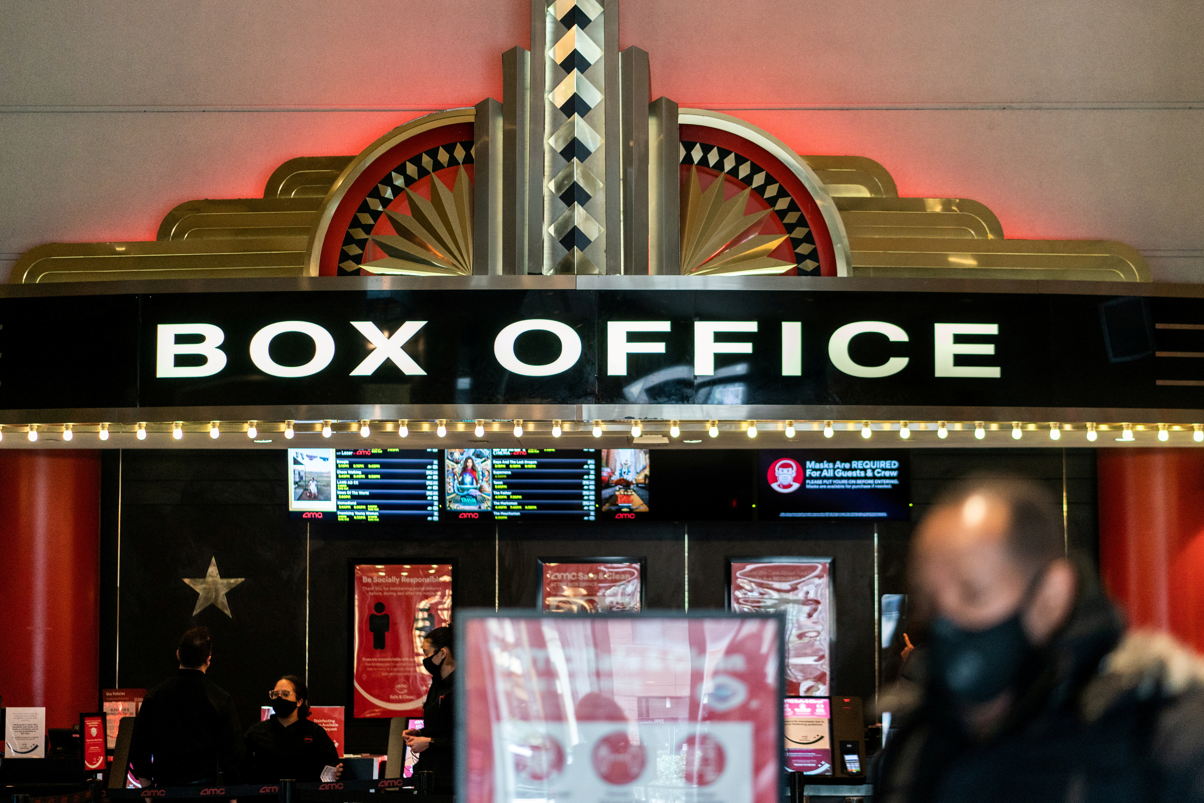 Movie theatres opening in New York City