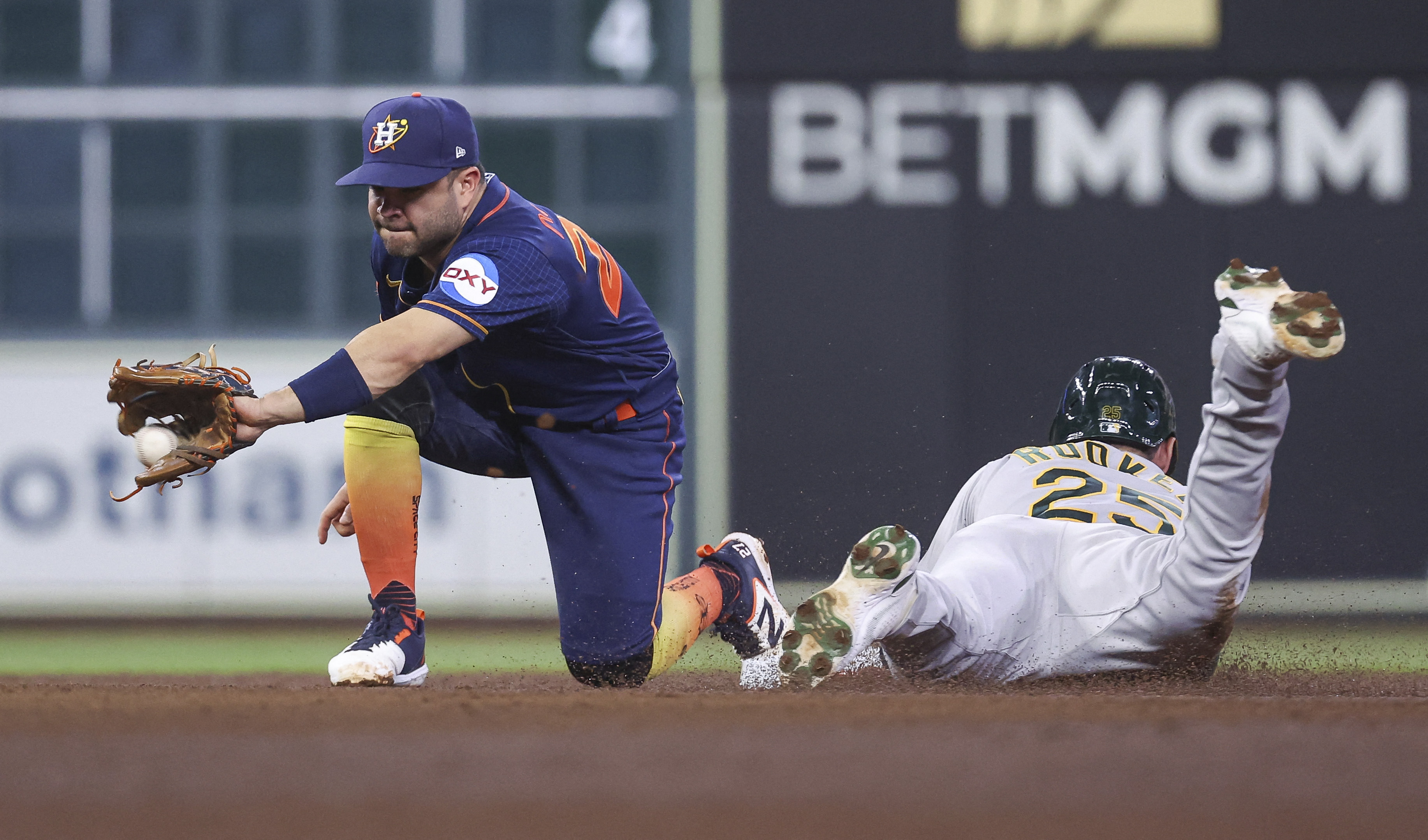 Waldichuk holds Astros hitless in relief, A's launch 3 homers in 4-0 win to  avoid 100th loss