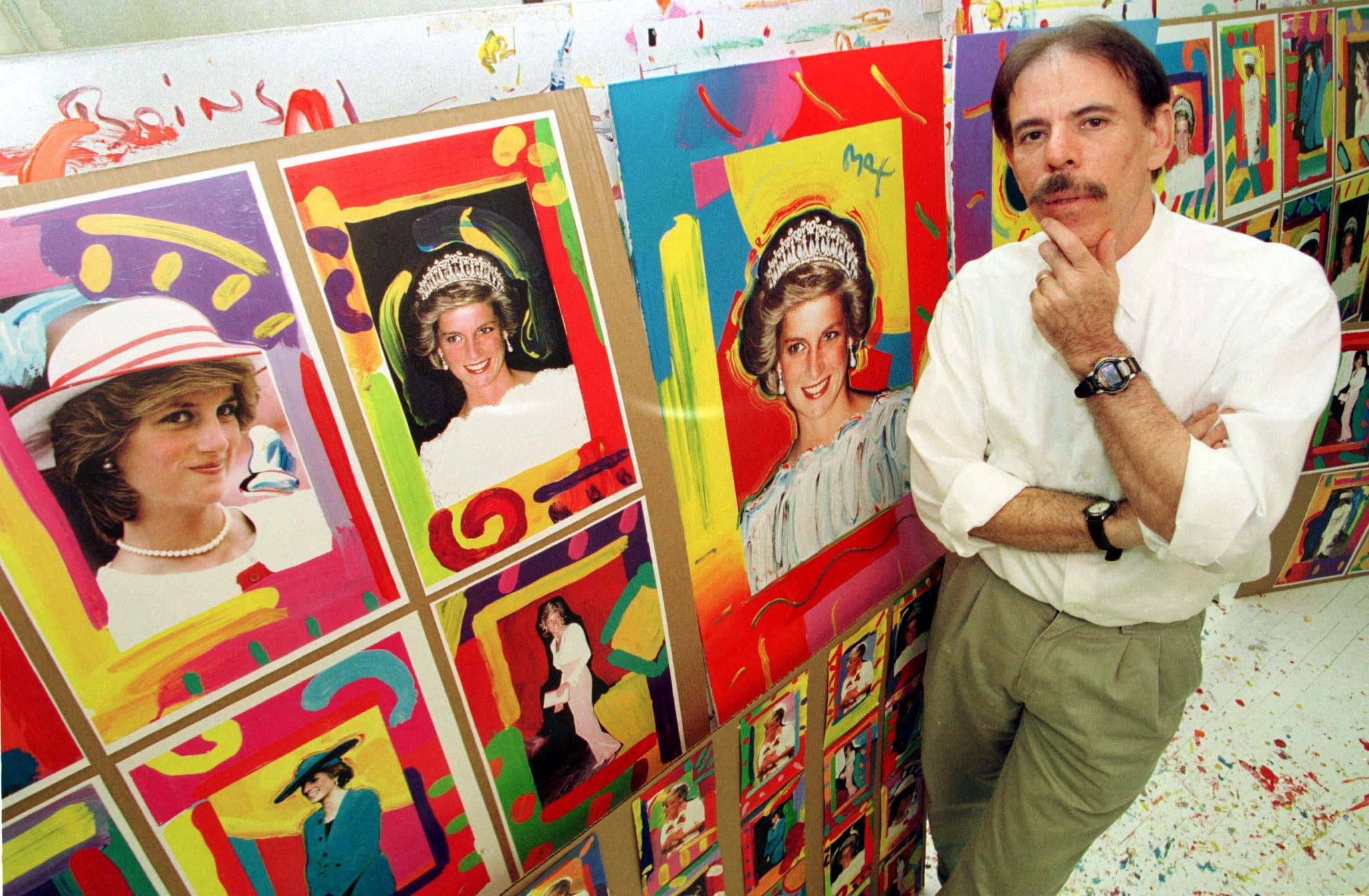 Peter Max, known for groovy art that came to symbolize the 60s