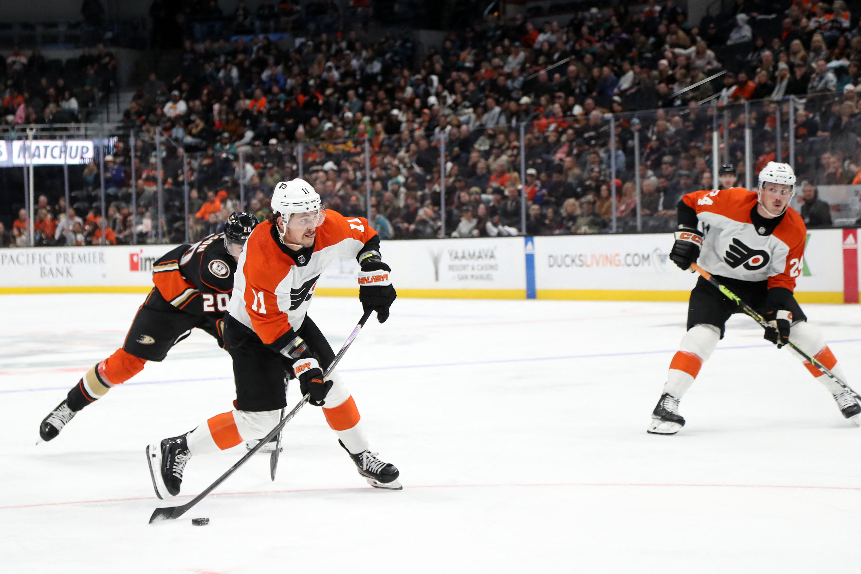 Owen Tippett Tallies Twice As Flyers Topple Ducks | Reuters