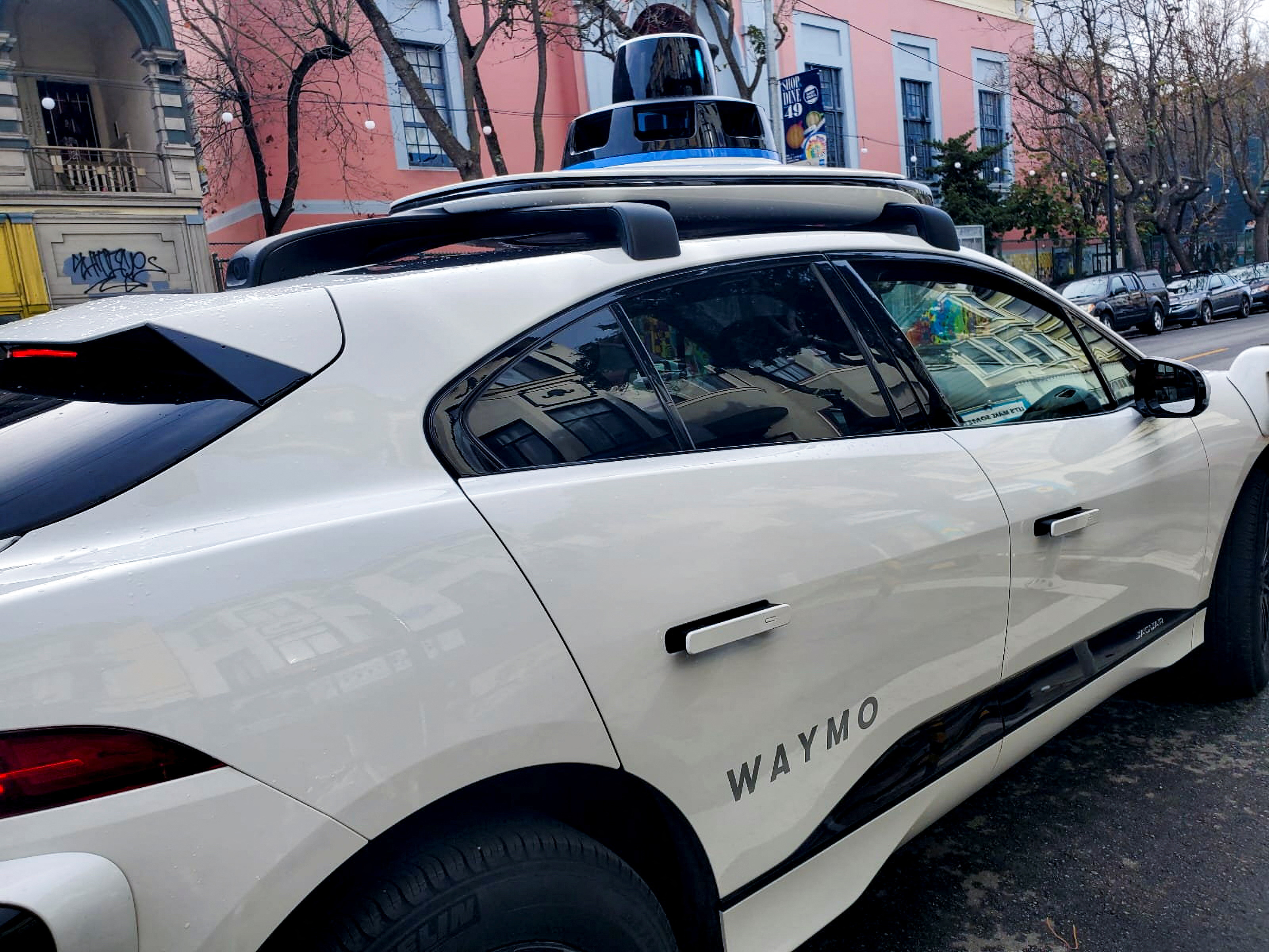 Waymo rider-only robotaxi test ride in San Francisco