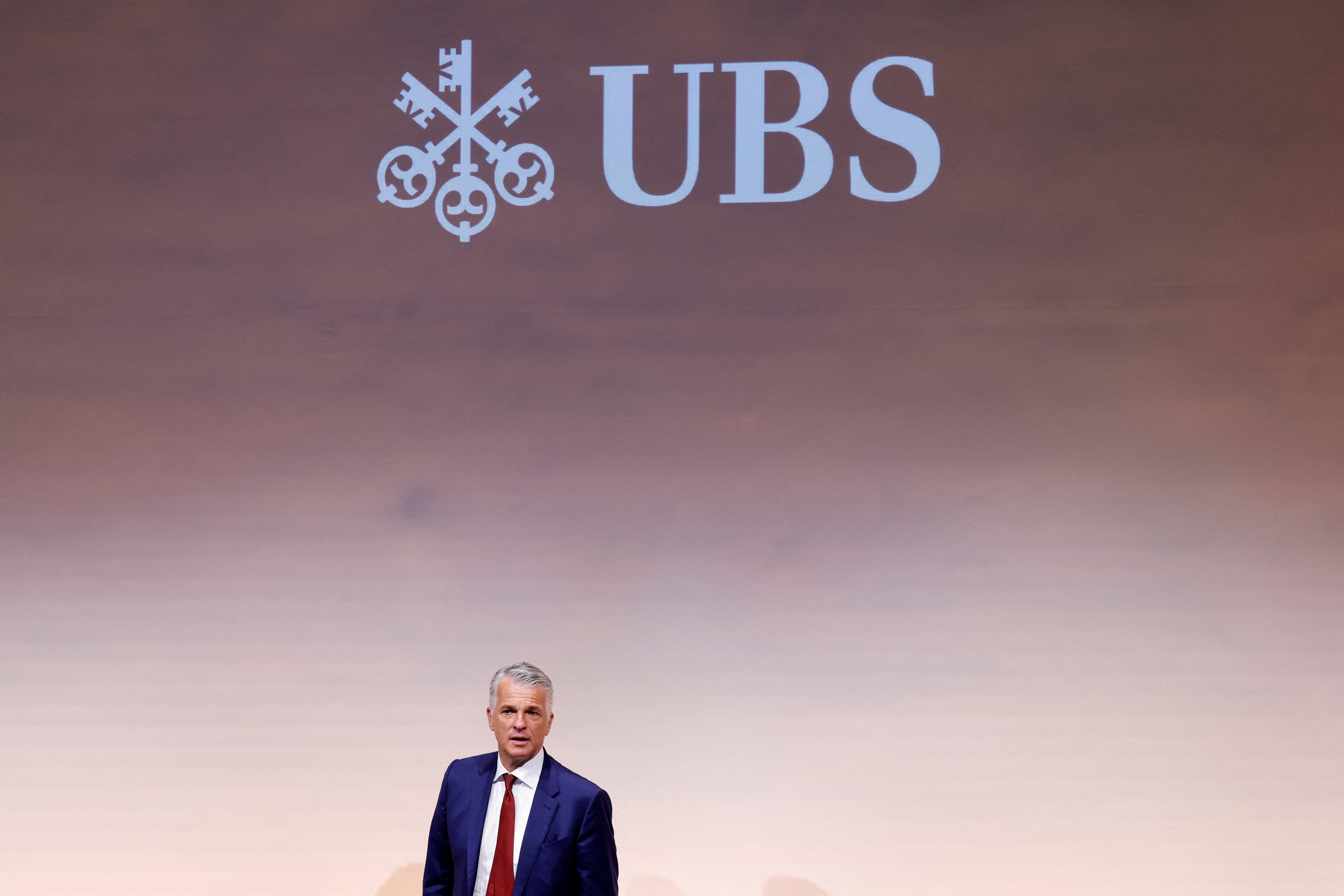 UBS Group AG news conference in Zurich