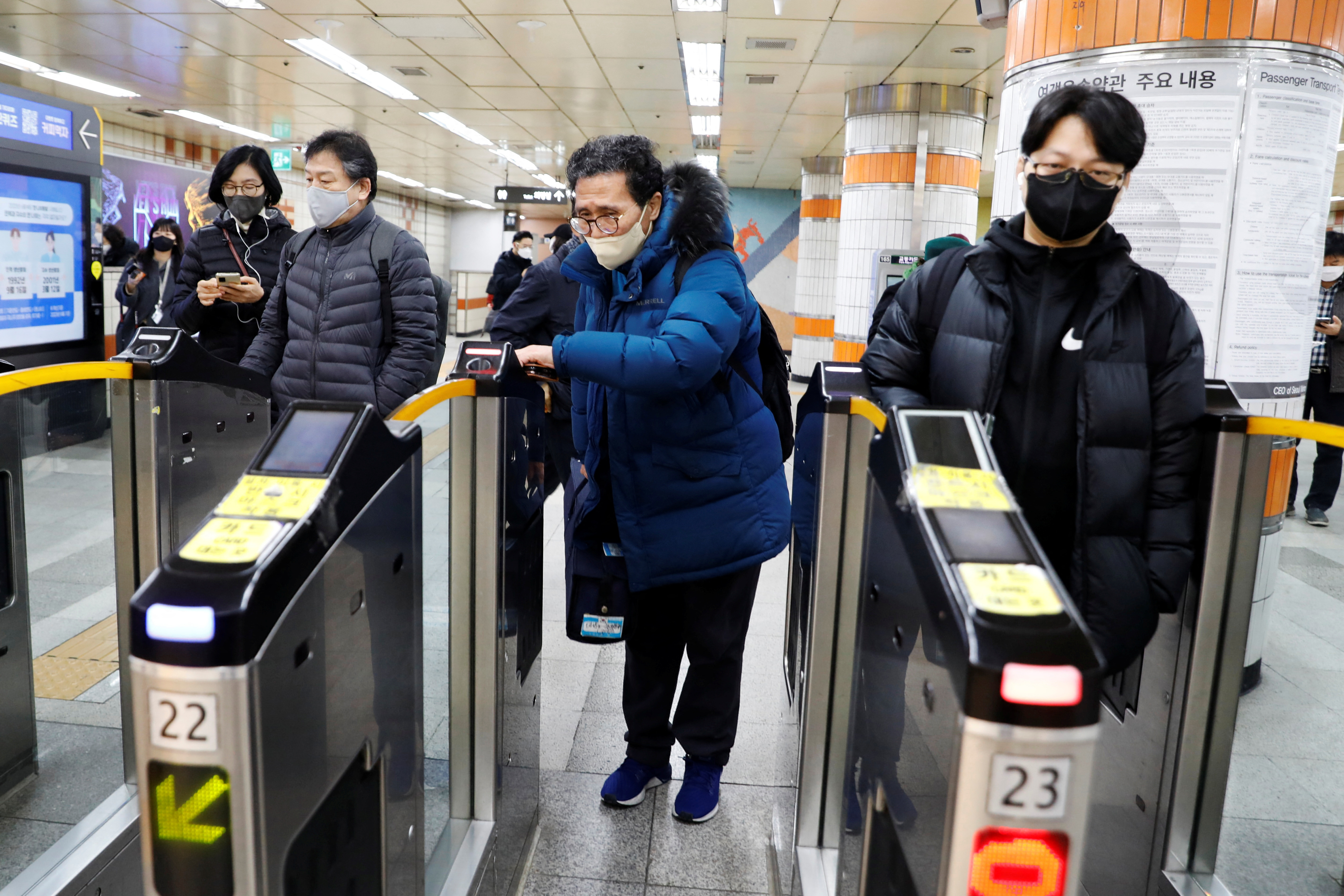 In aging South Korea, free subway rides for the elderly are causing a crisis