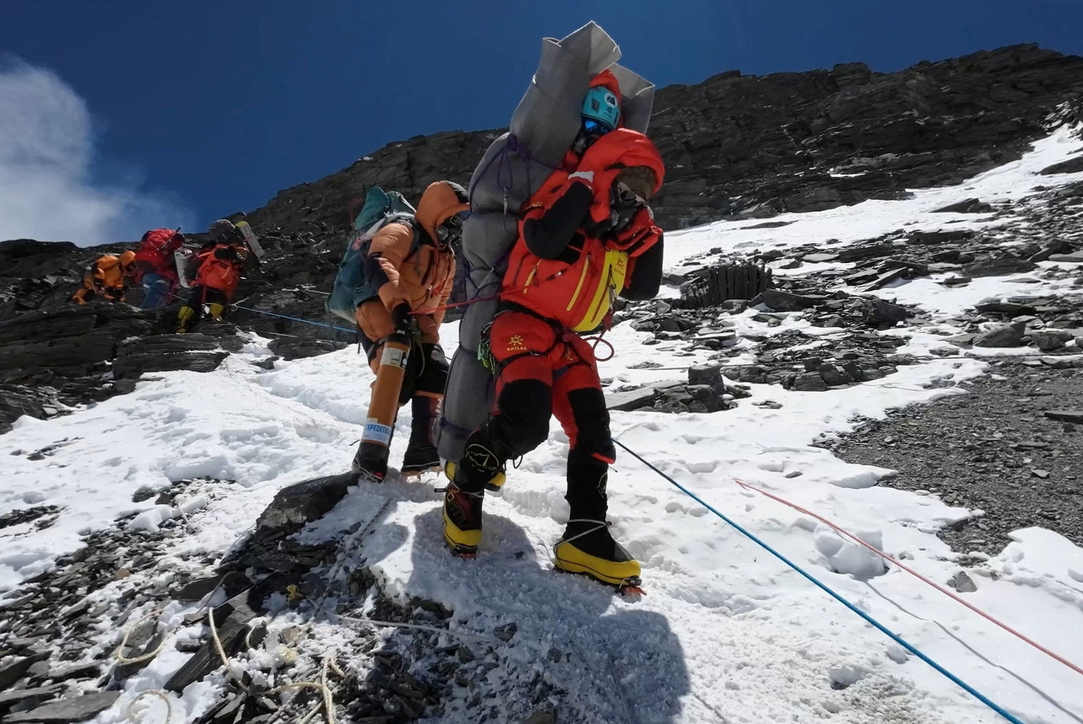 Nepali sherpa hauls Malaysian climber in rare Everest 'death zone' rescue