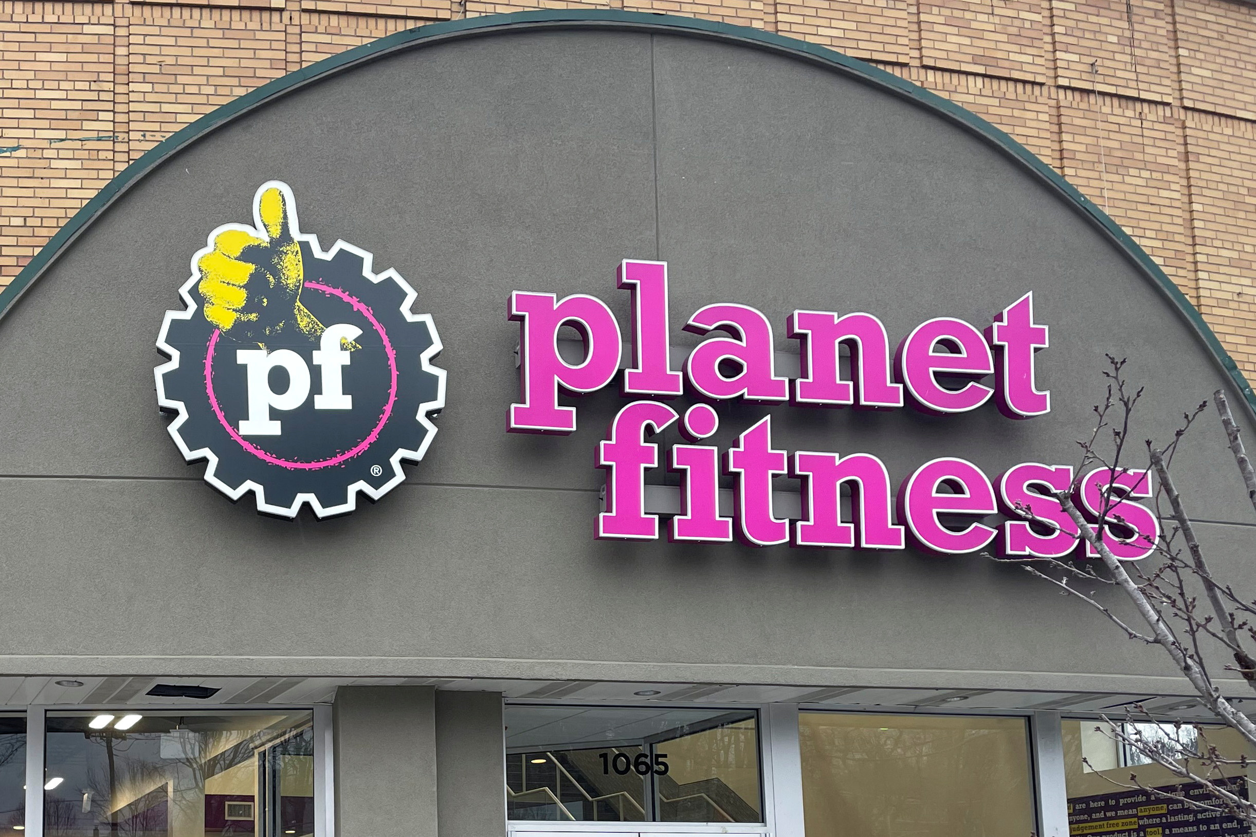 General view of Planet Fitness in Clifton, New Jersey