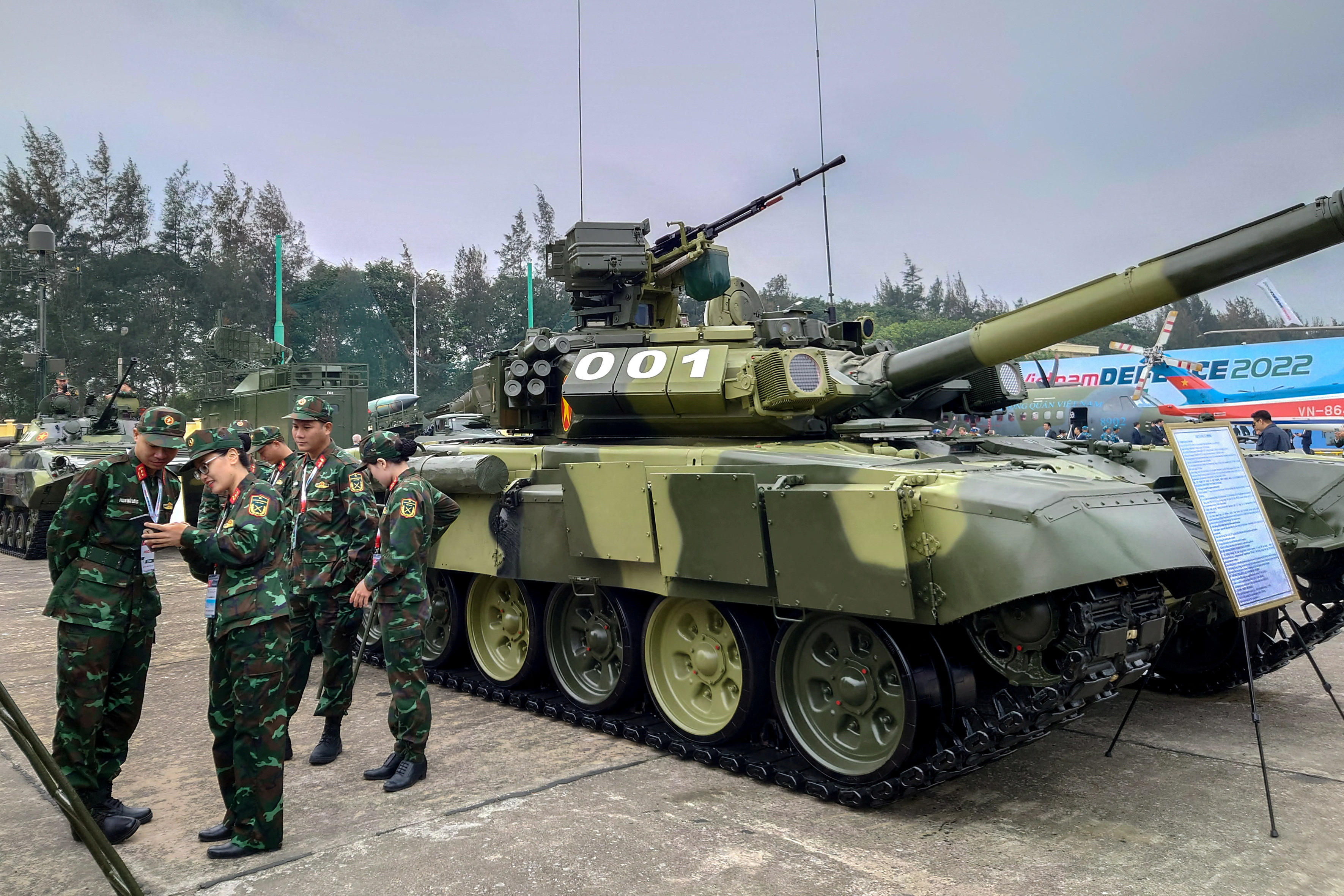 Vietnam holds first international arms expo in Hanoi