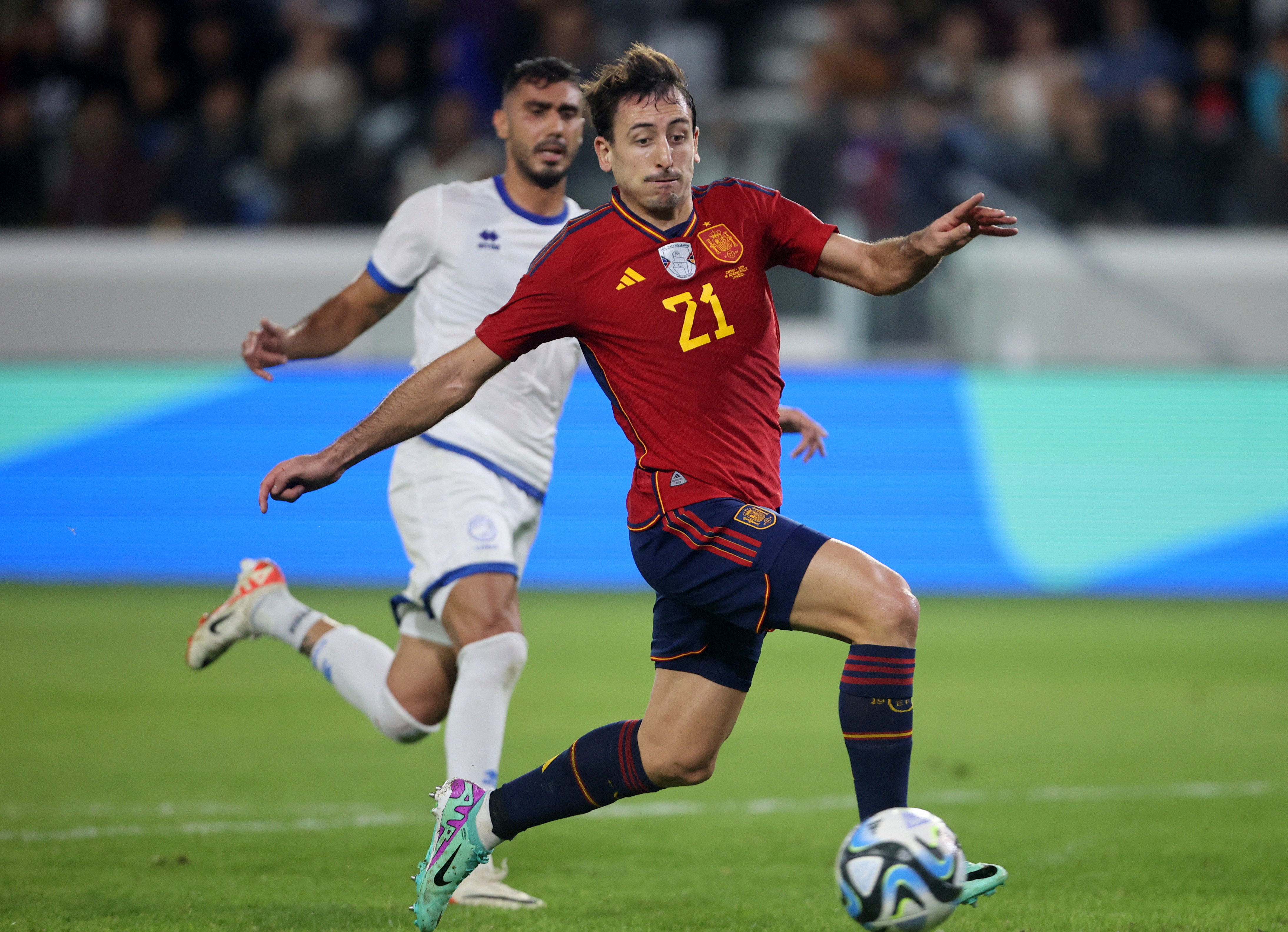 Spain close in on top spot with Cyprus win Reuters