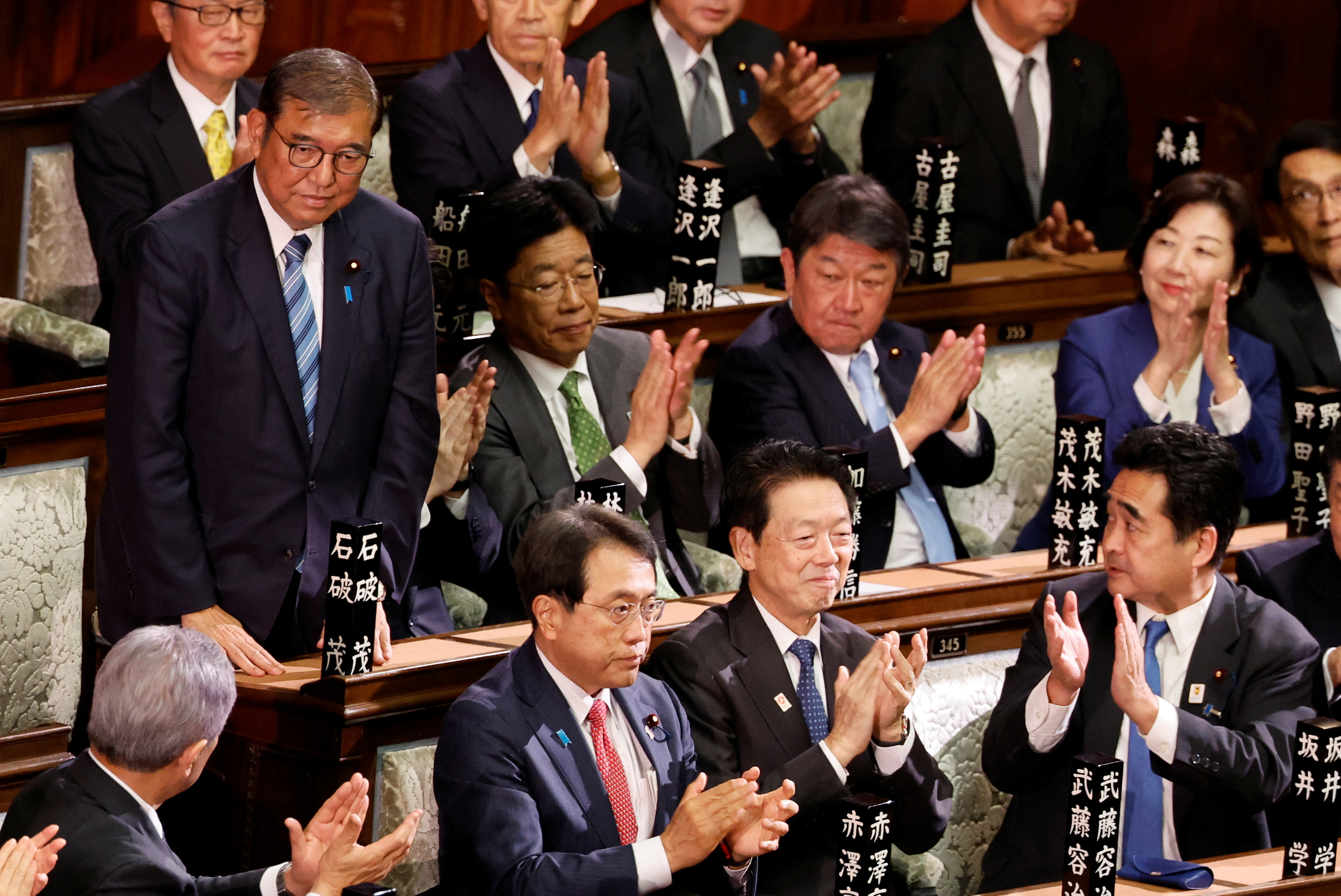 Japan's parliament votes to elect new prime minister