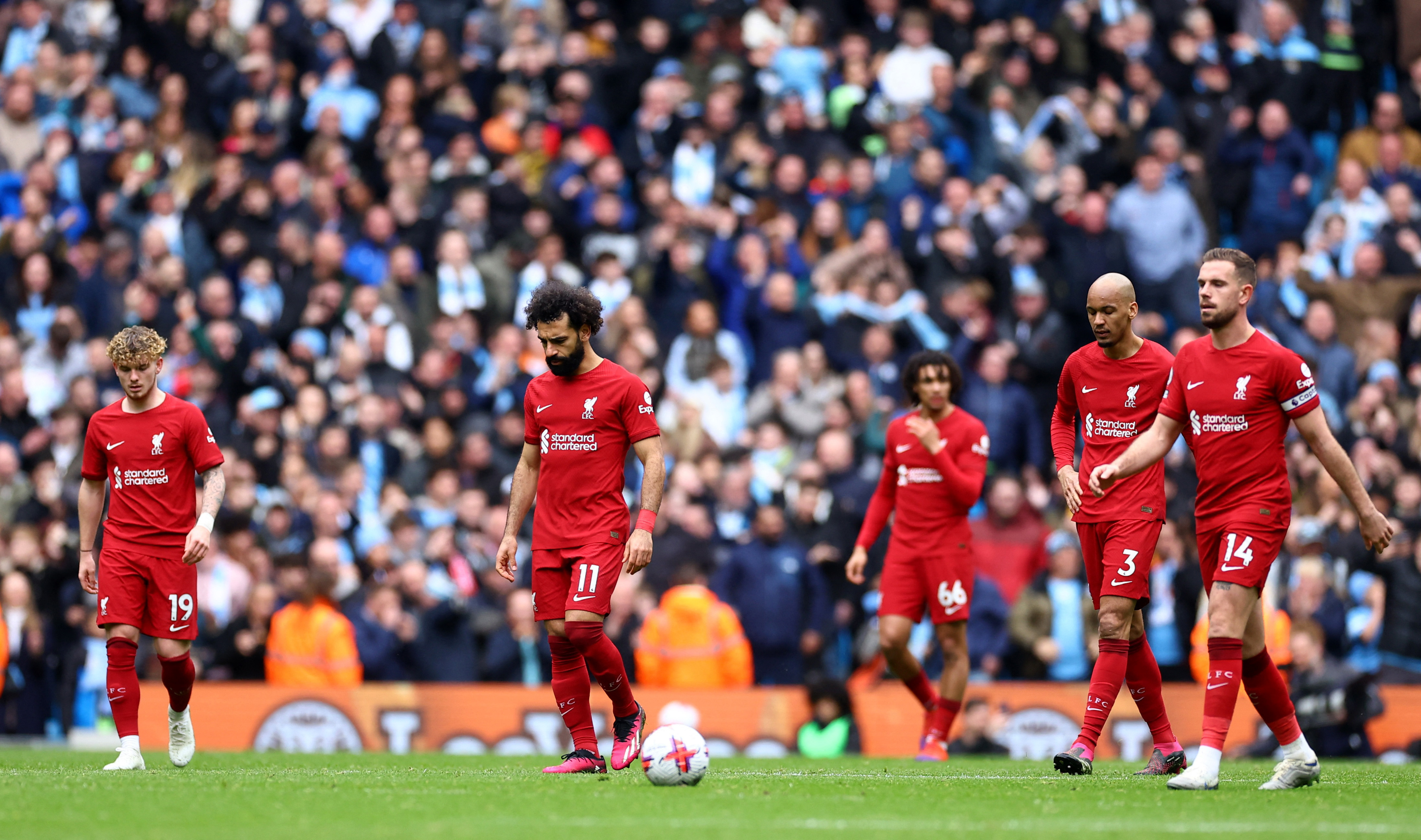 Liverpool jolt Man City as Arsenal go four points clear