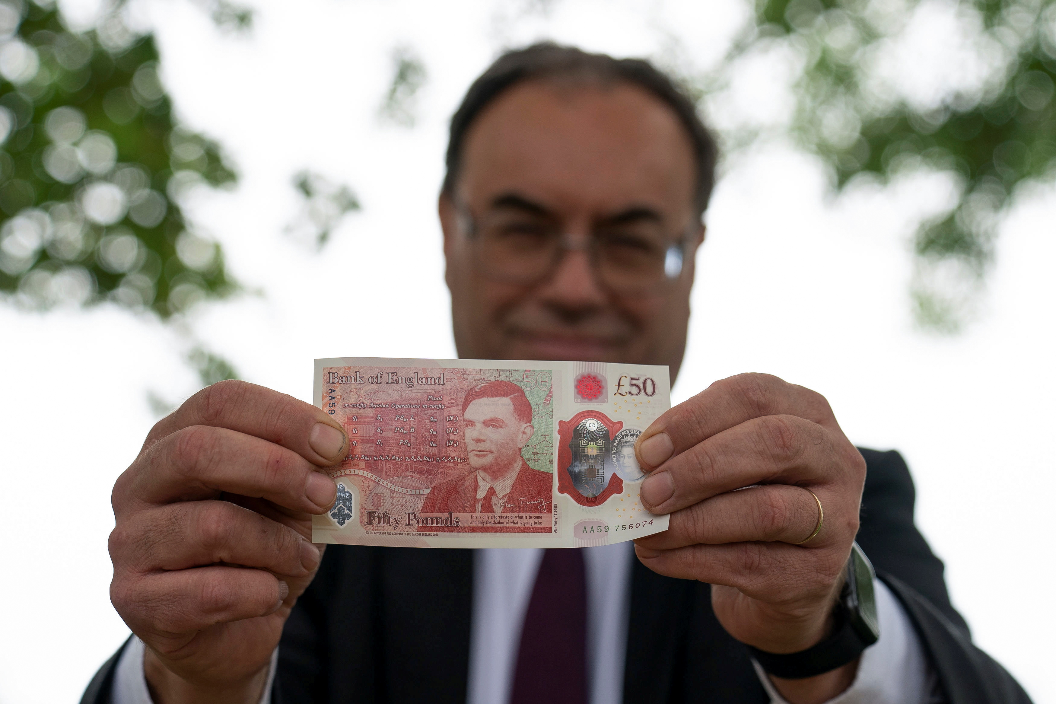 Alan Turing will be the face of the £50 note