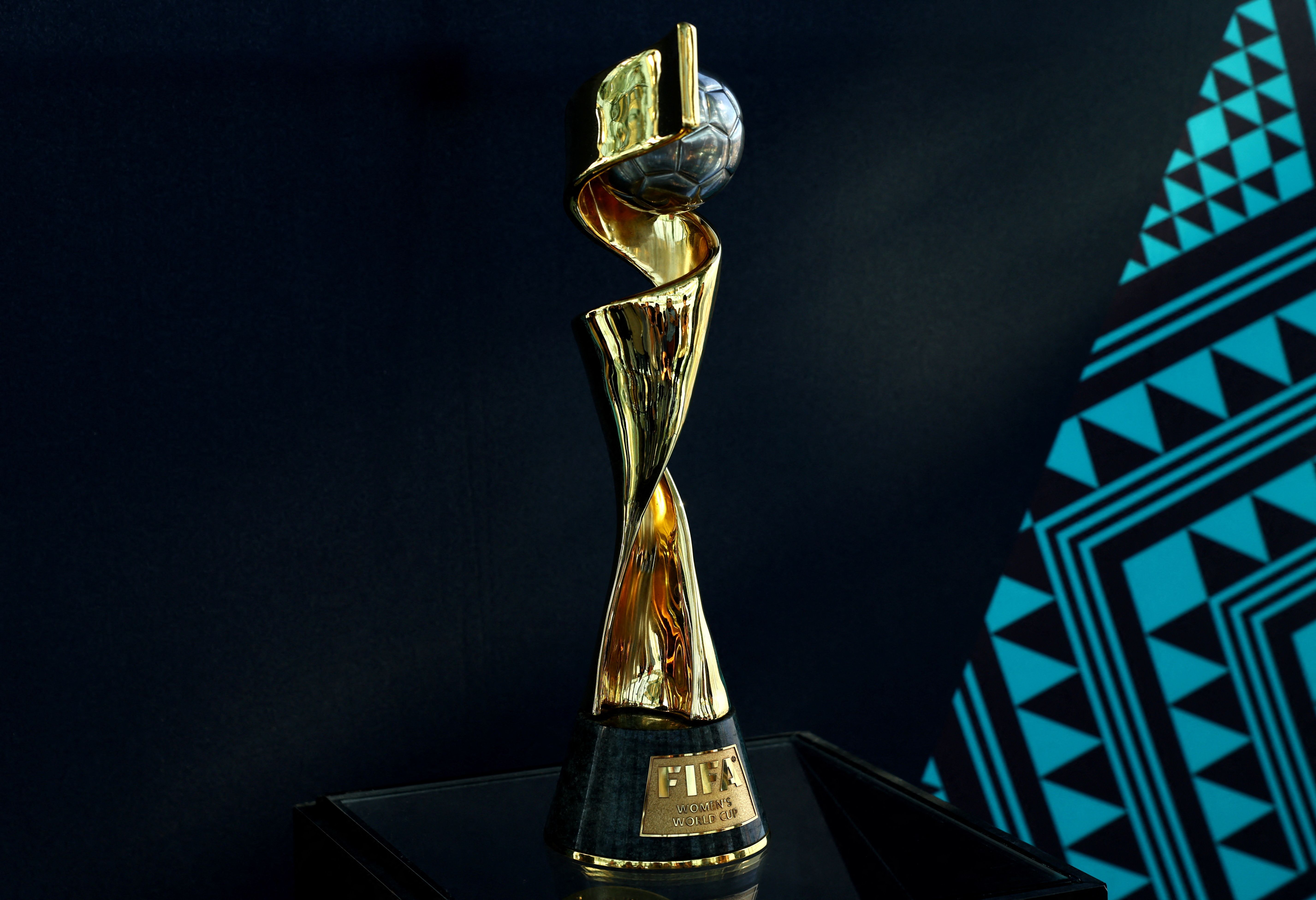 Women’s World Cup trophy in New York