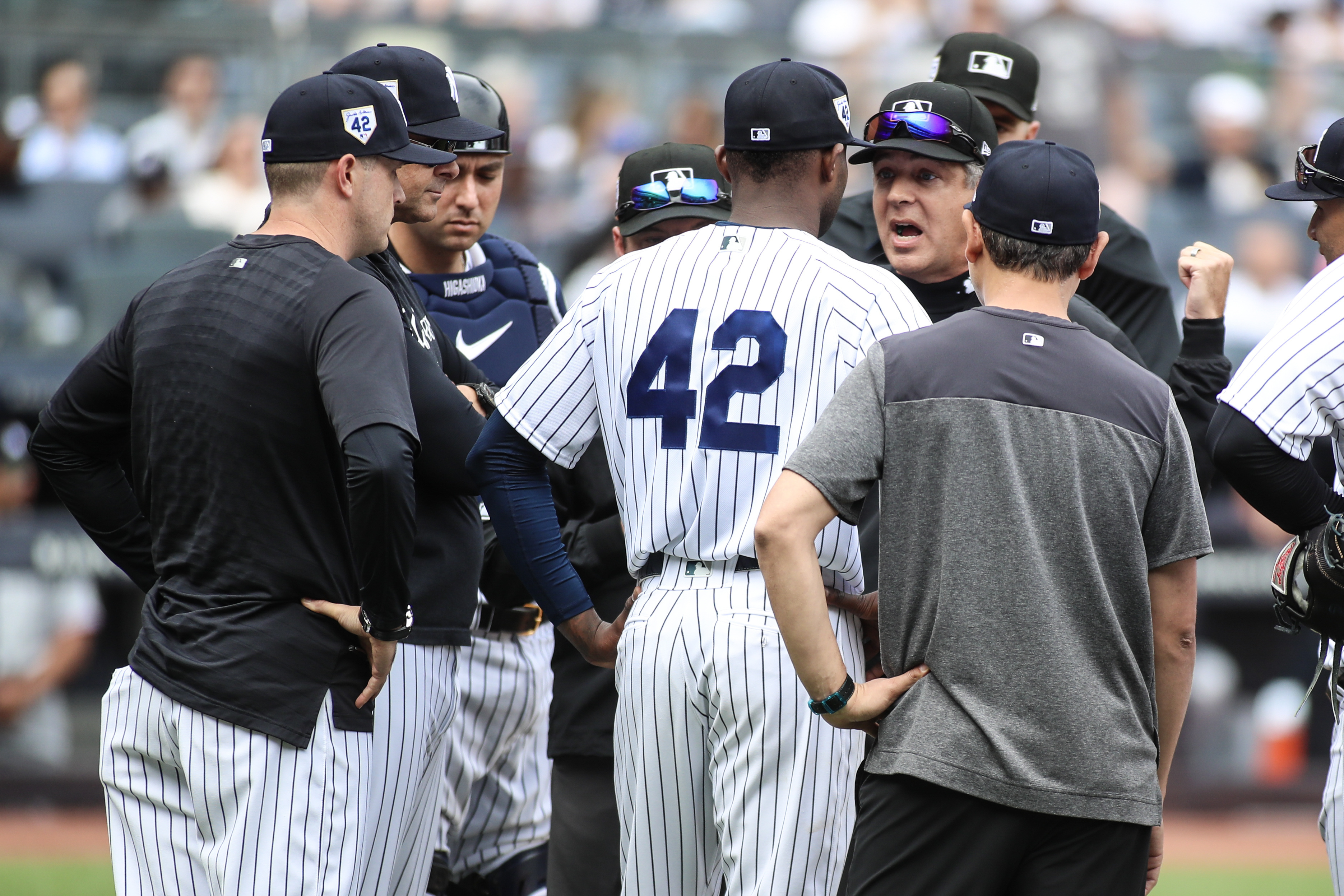 Yankees' Domingo German strikes out 11, gets win against Twins