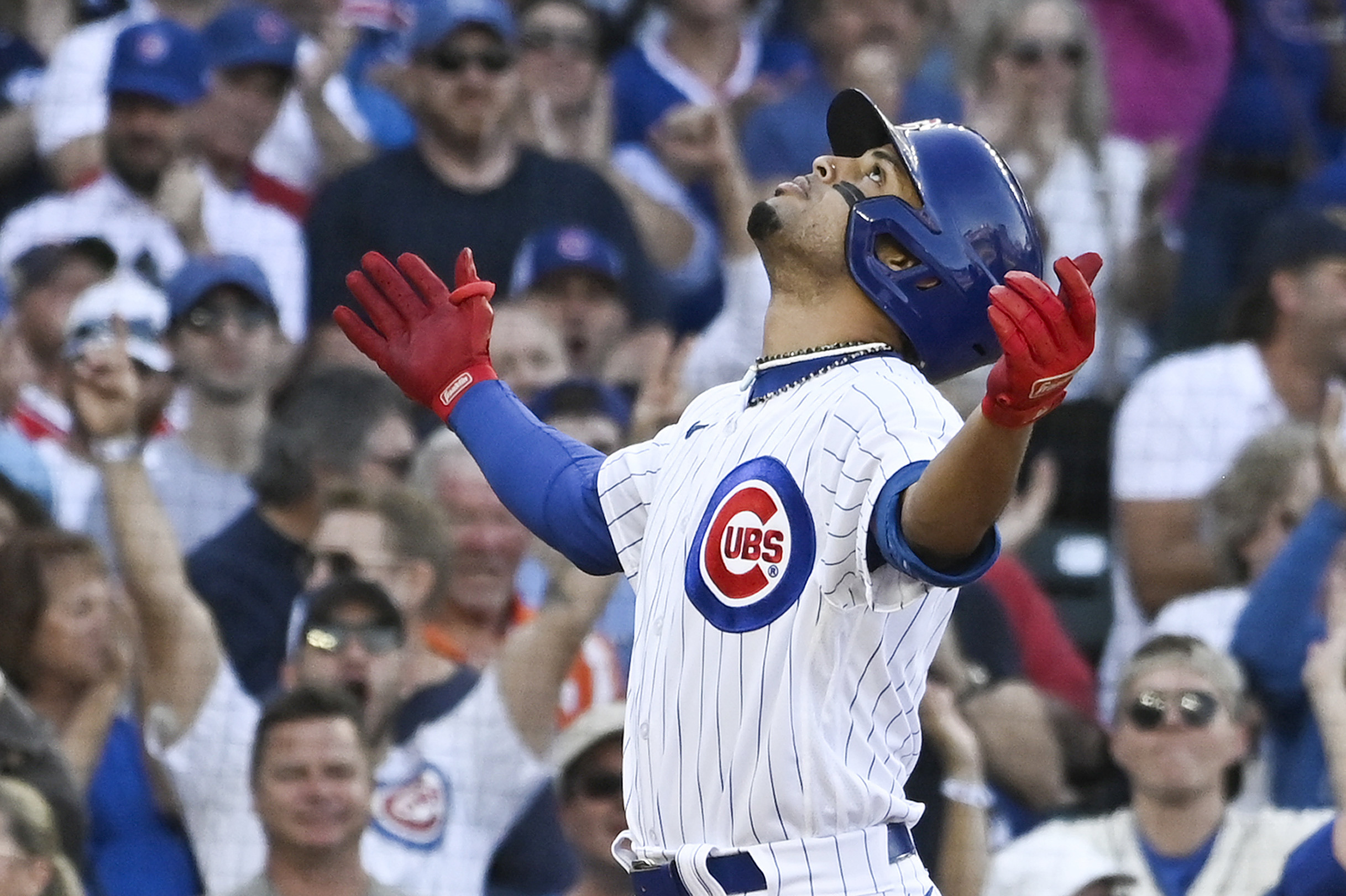 Nico Hoerner — in his major-league debut — collects 3 hits and 4 RBIs in  the Cubs' 10-2 win: 'That's about as good as it gets