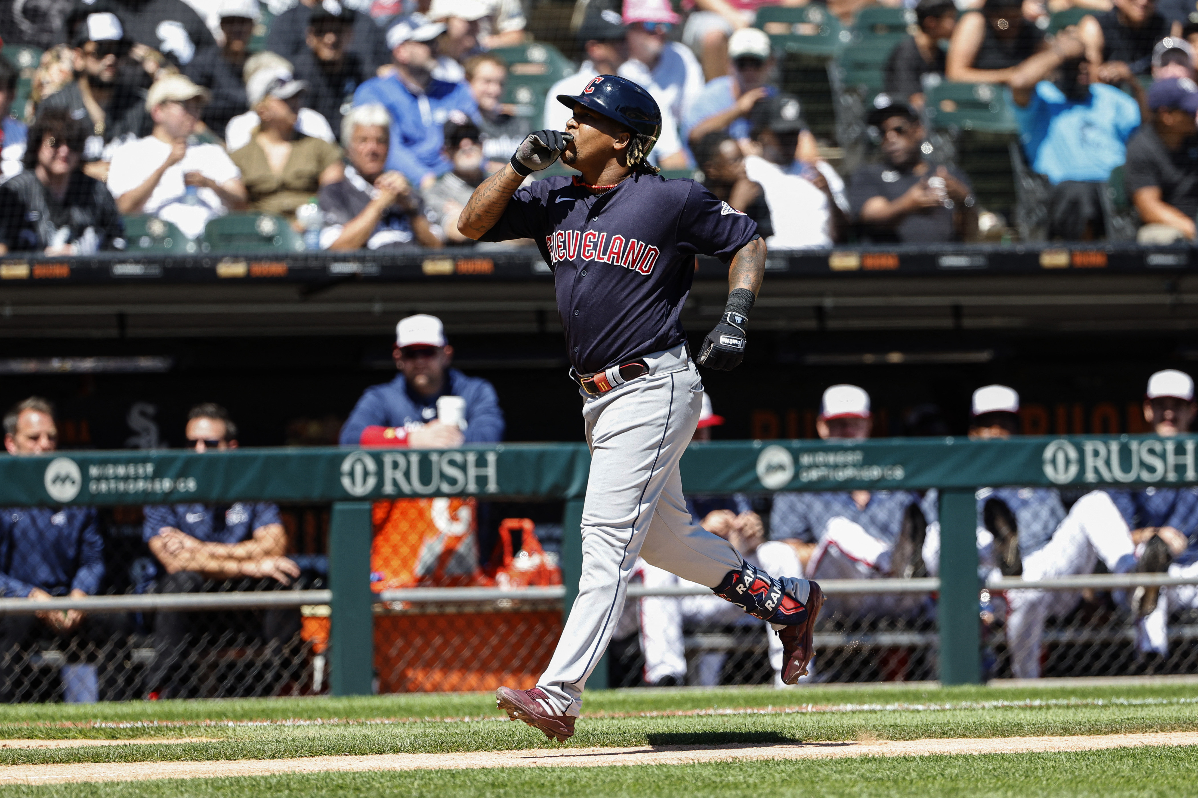 Jose Ramirez goes yard twice, Guardians blank White Sox