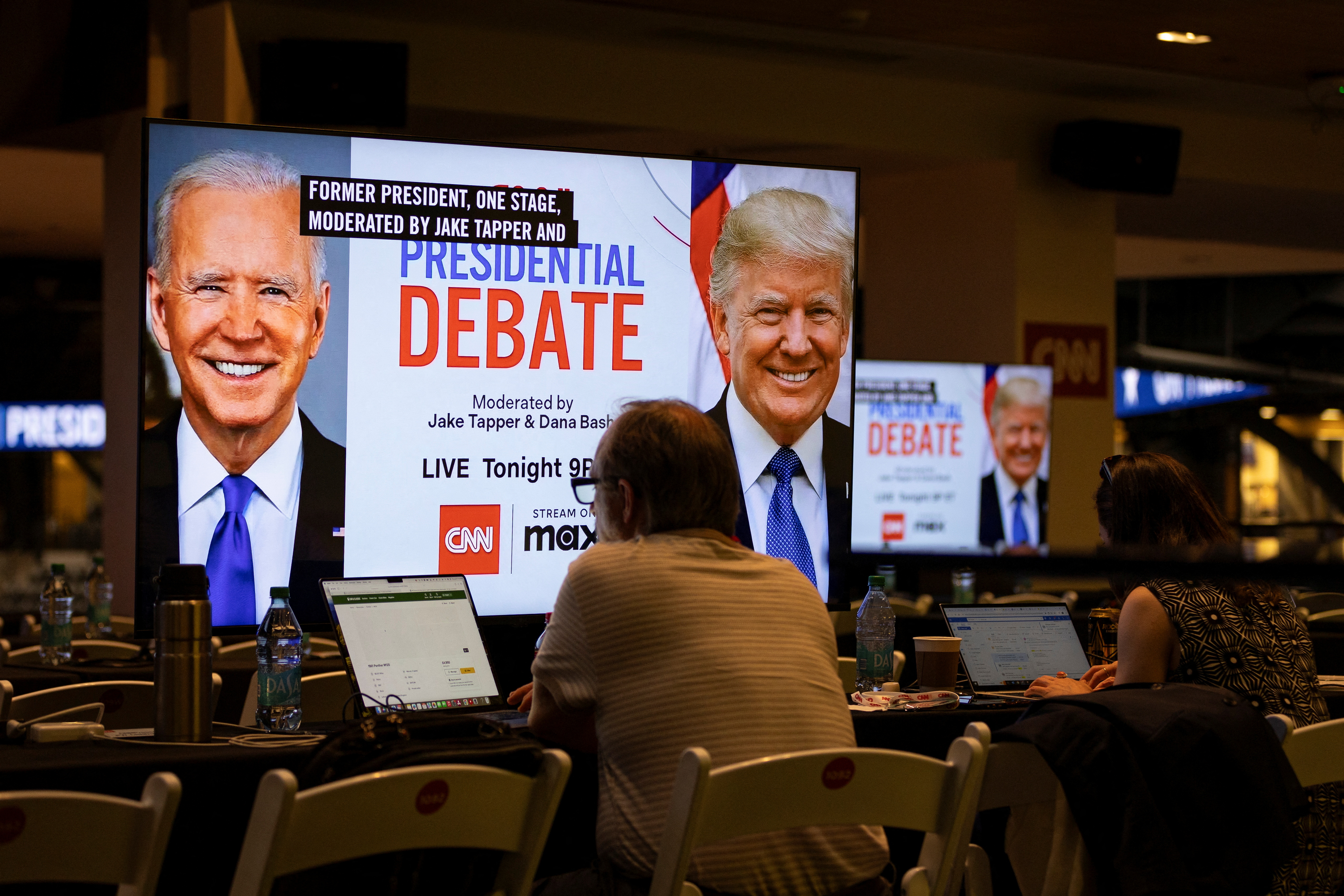 Biden, Trump face off in first presidential debate, in Atlanta