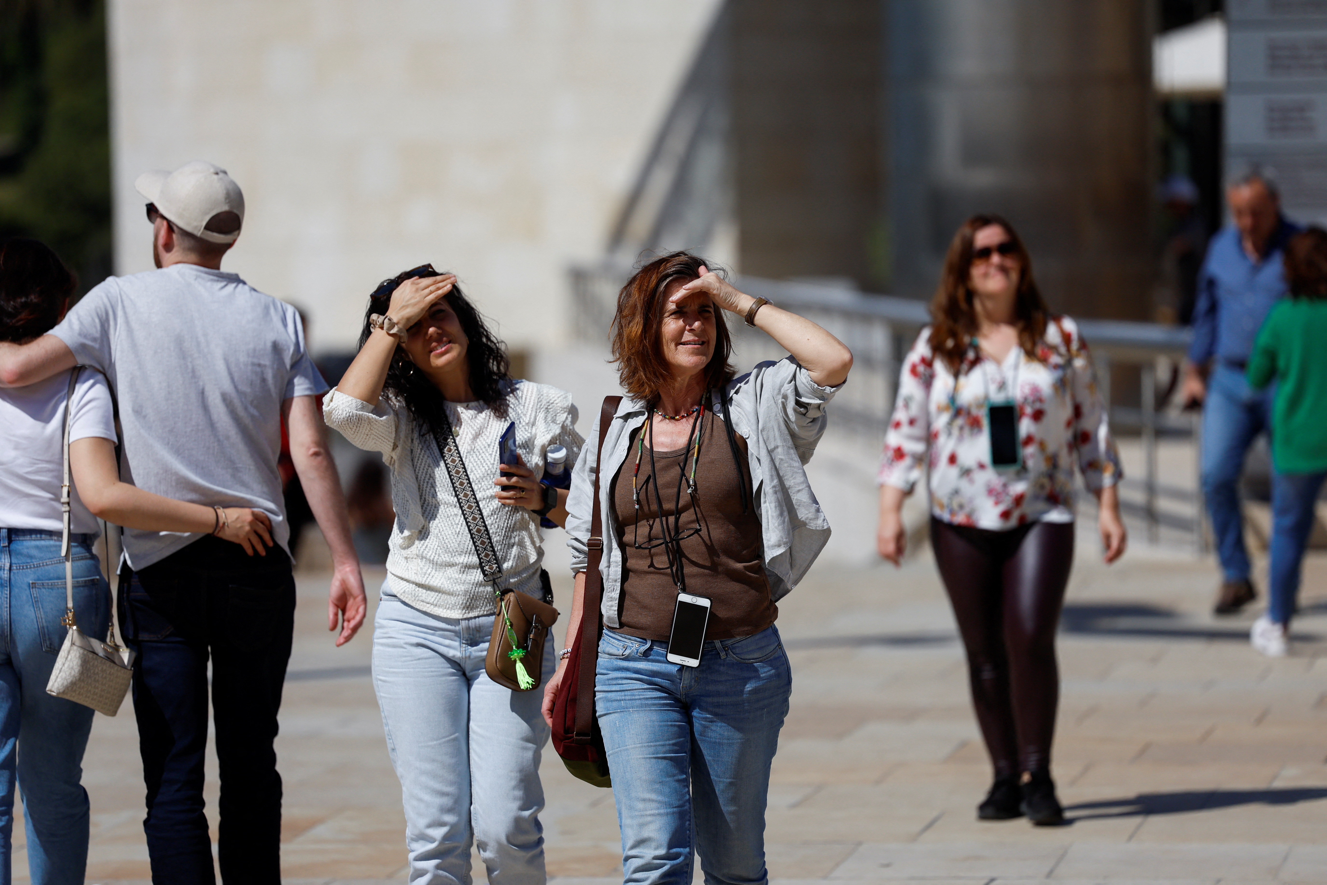 Northern Spain experiences unseasonably hot weather