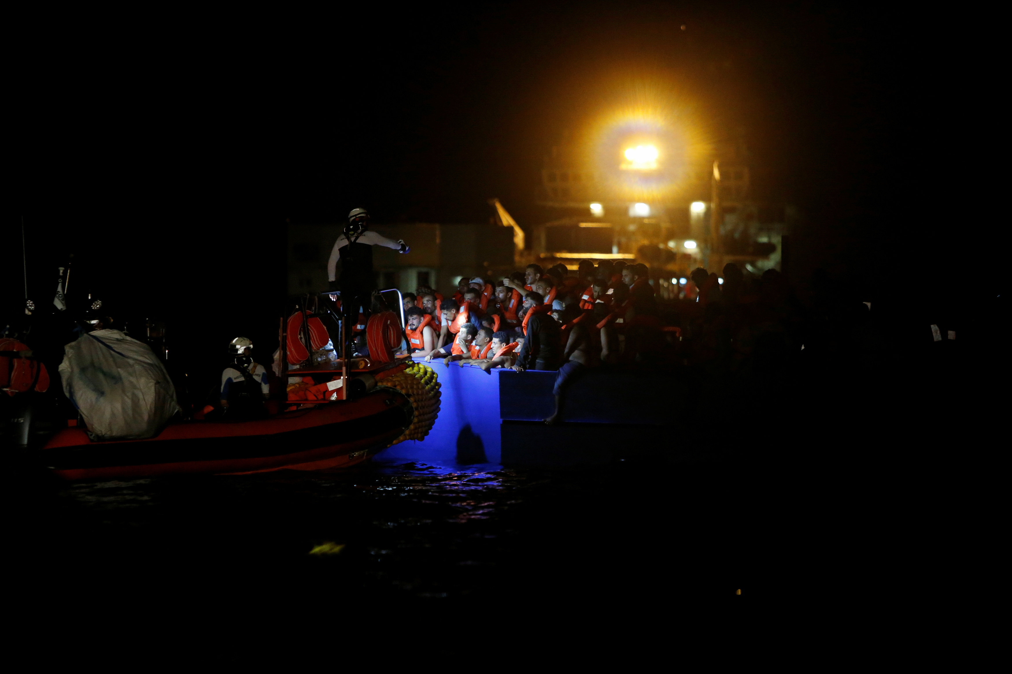 NGO migrant rescue ships Sea-Watch 3 and Ocean Viking rescue 394 migrants in Mediterranean