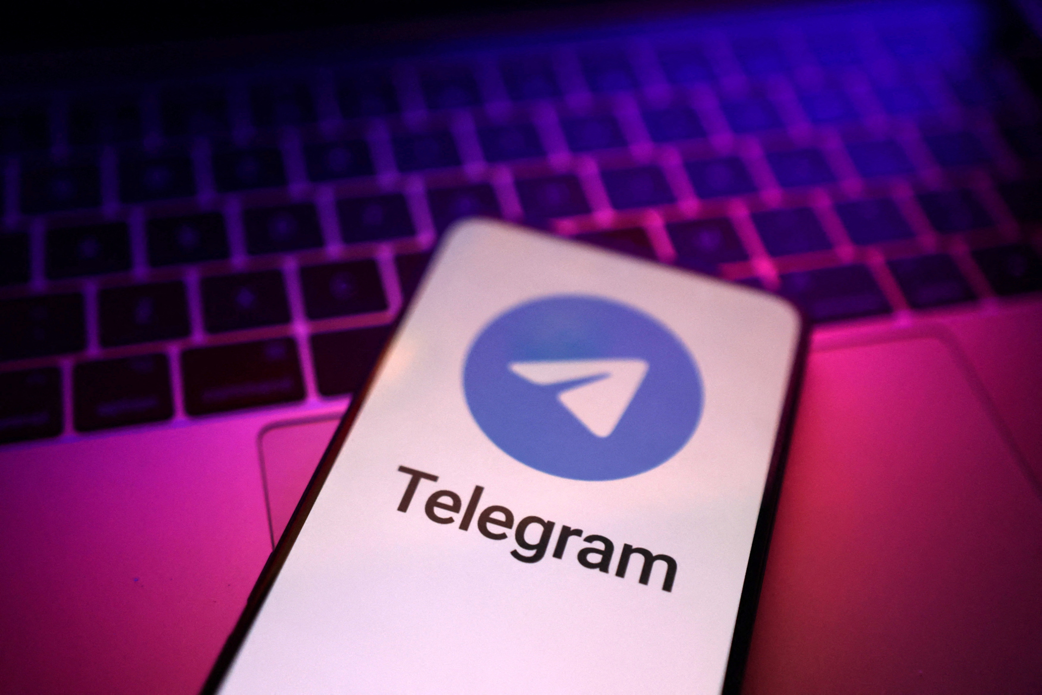 Hình minh họa cho thấy logo ứng dụng Telegram