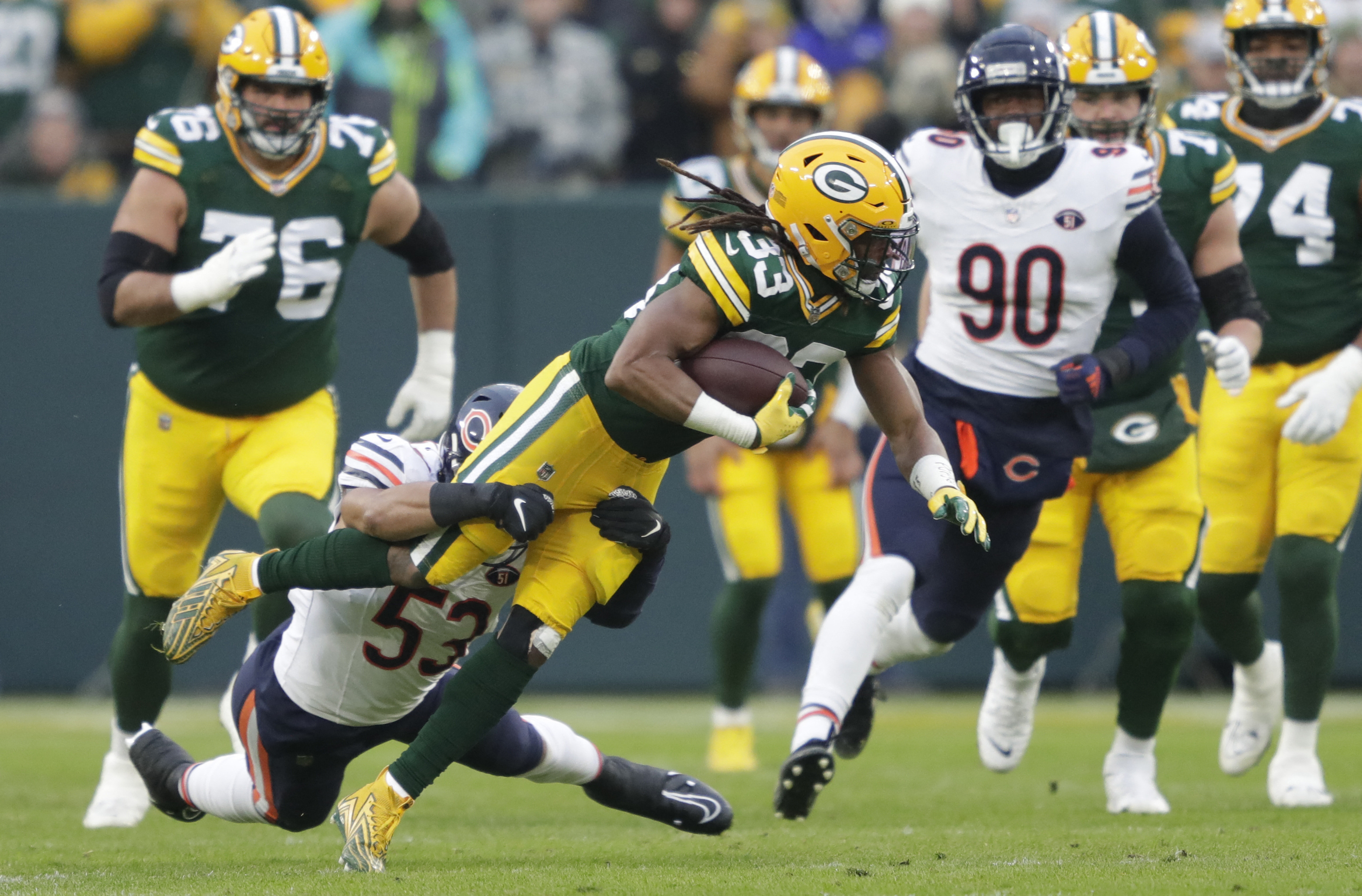 Jordan Love Guides Packers To Win Over Bears, Playoff Bid | Reuters