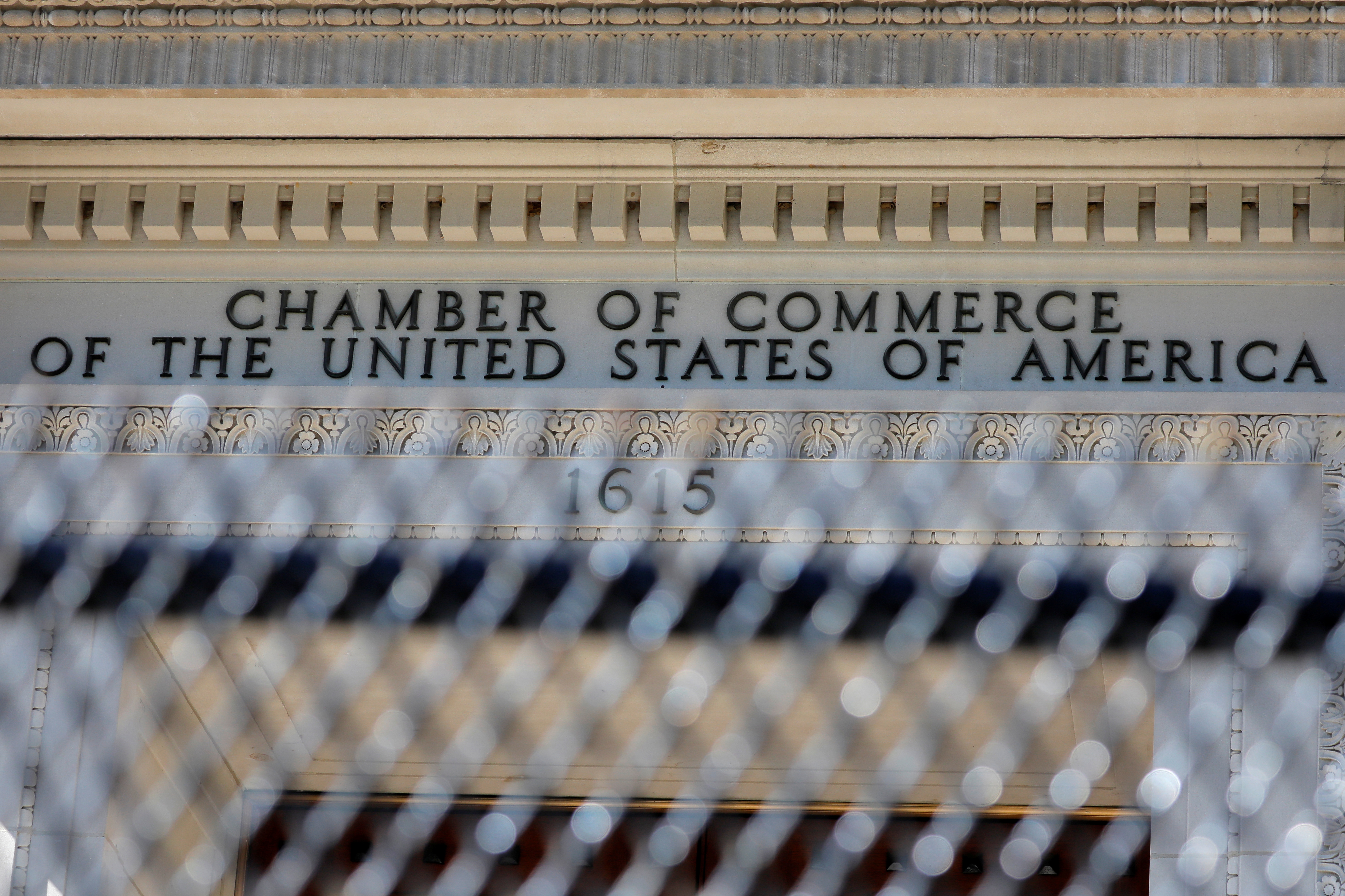 The United States Chamber of Commerce building is seen in Washington, D.C., U.S.