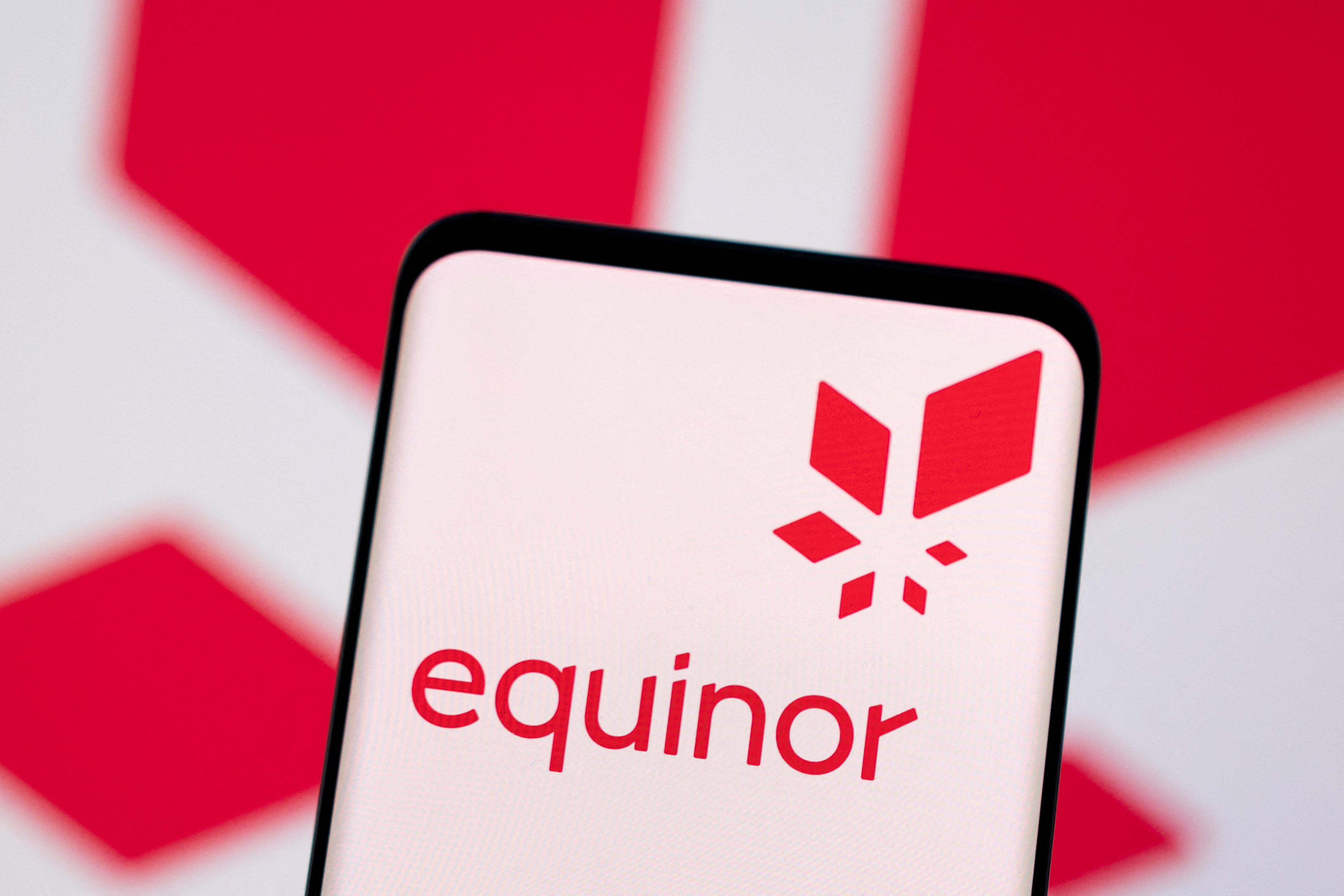 Illustration shows Equinor logo