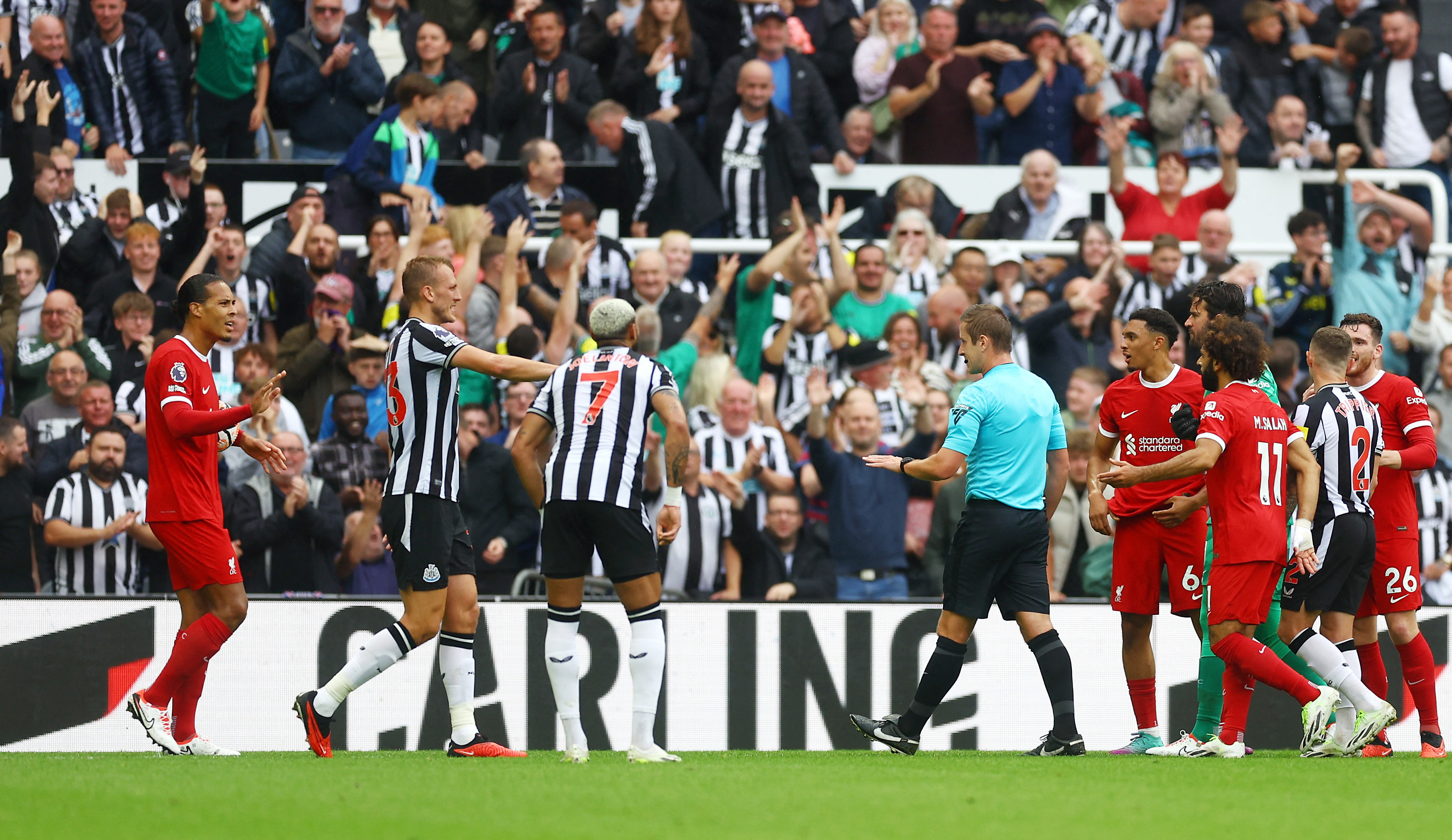 Newcastle 1-2 Liverpool: Premier League – as it happened