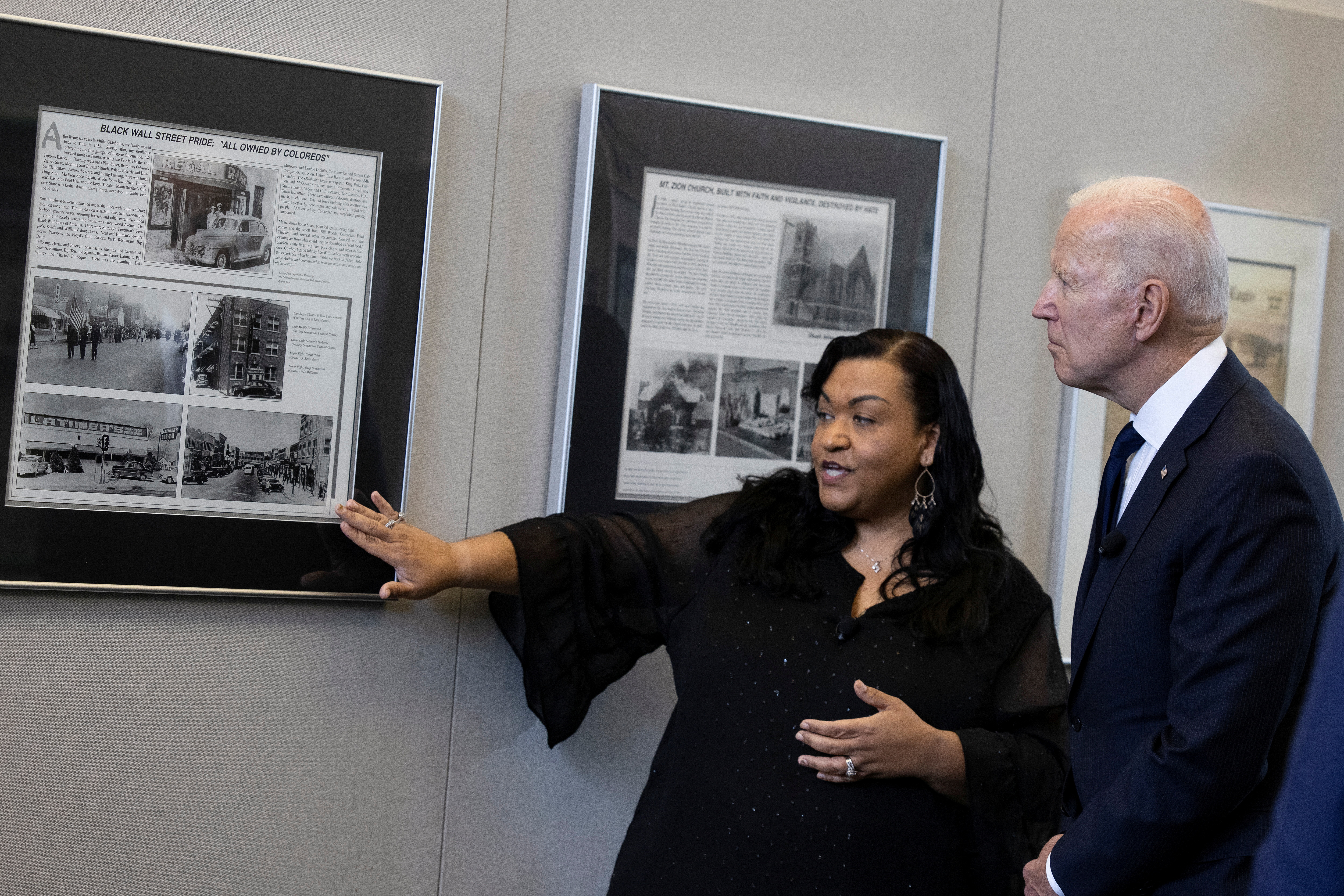 U.S. President Biden marks 100th anniversary of the Tulsa race massacre