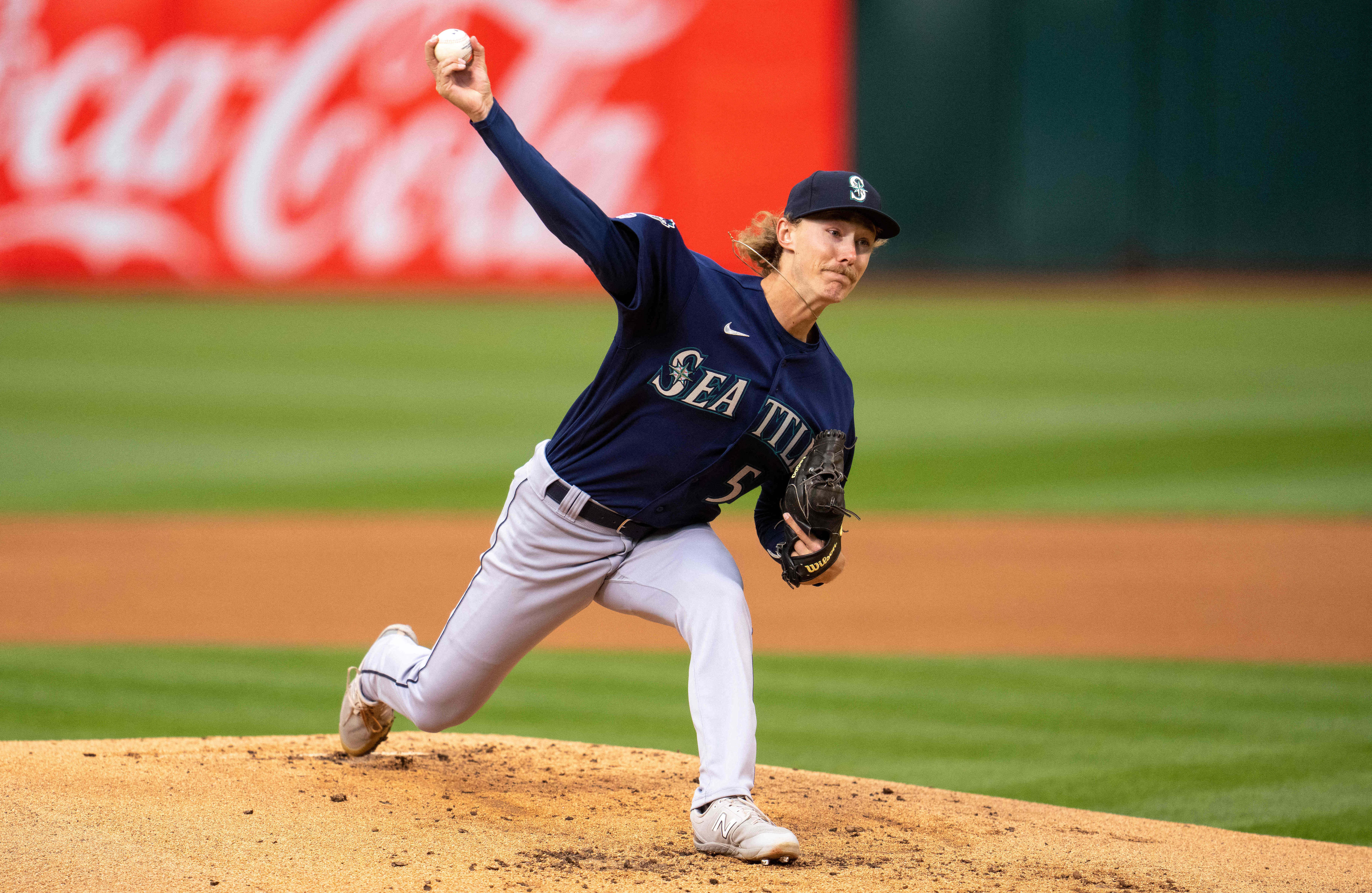 Bryce Miller, Seattle Mariners' top pitching prospect, sets record