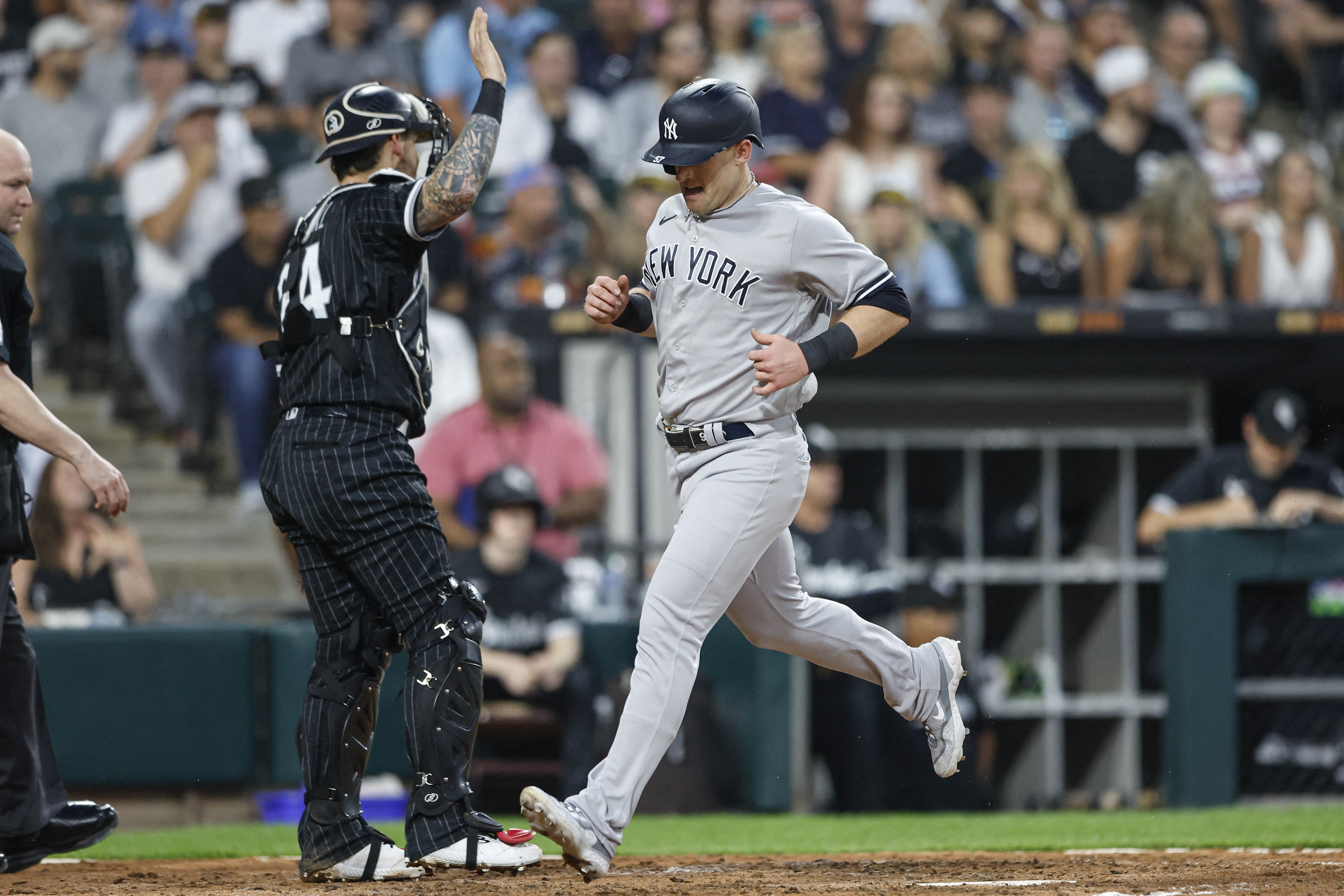 Vásquez gets first career win, Yankees blank White Sox 3-0 for doubleheader  split