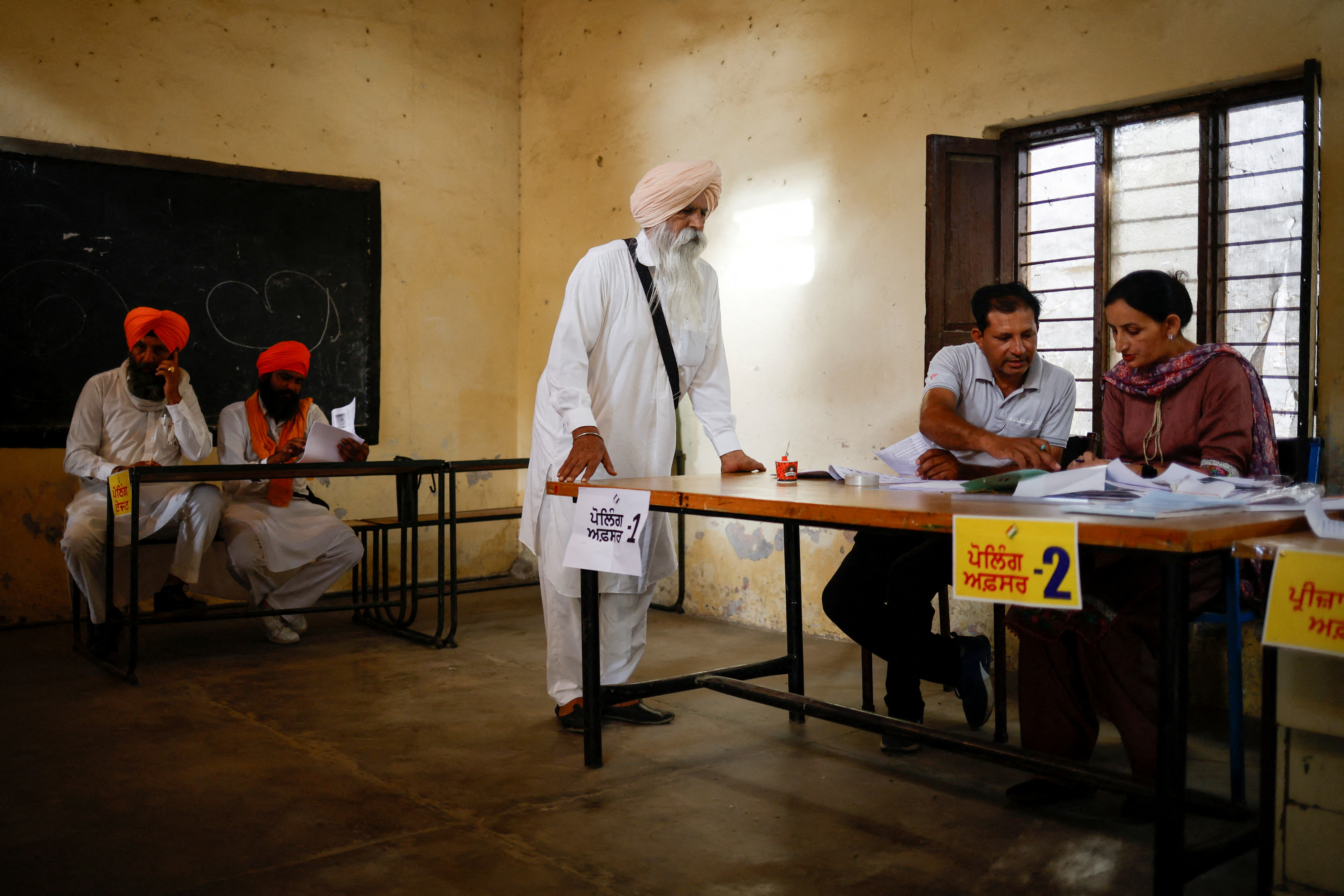 Seventh phase of the general elections, in Firozpur district