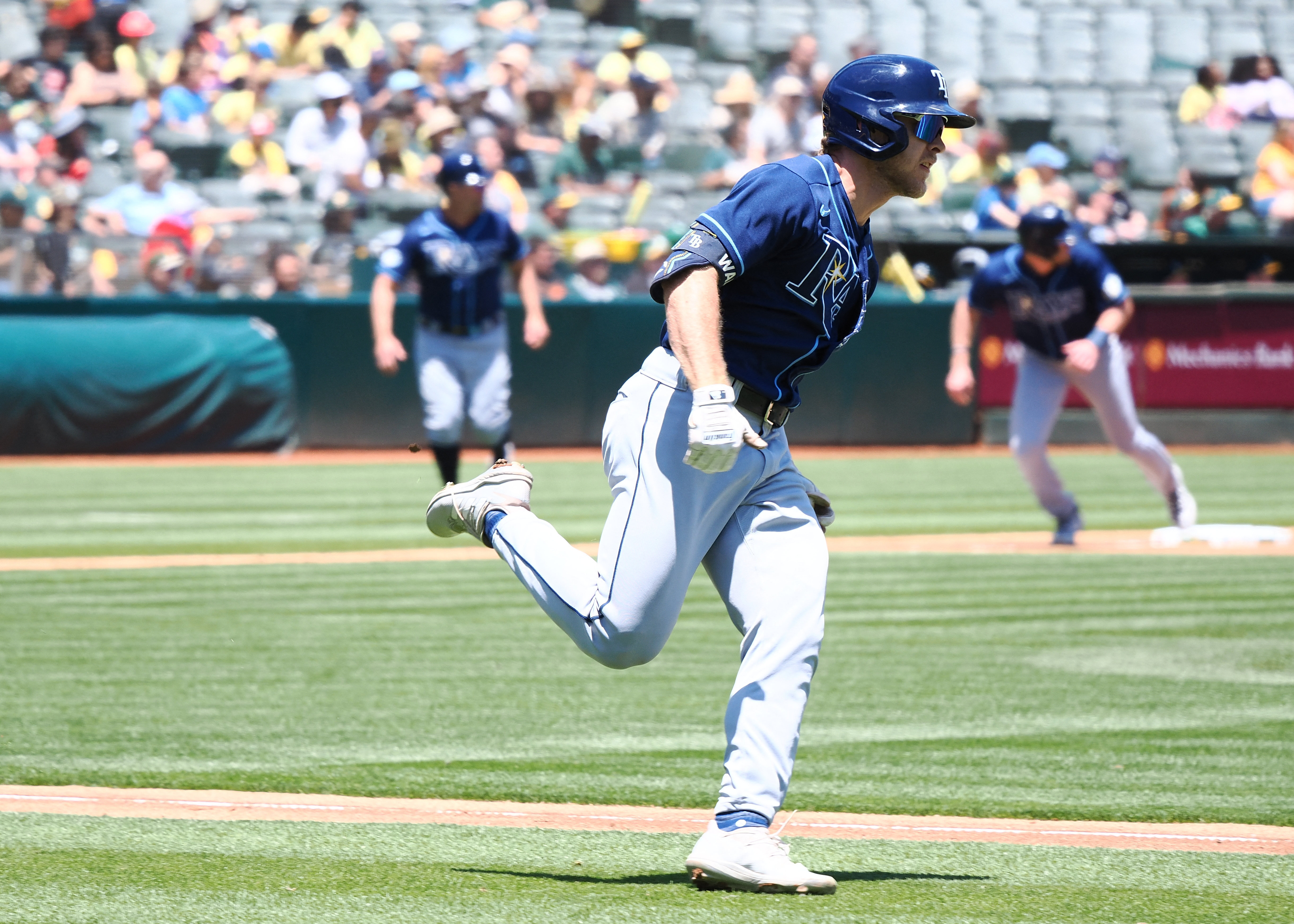 Taj Bradley strikes out 11 as Rays get series split with A's