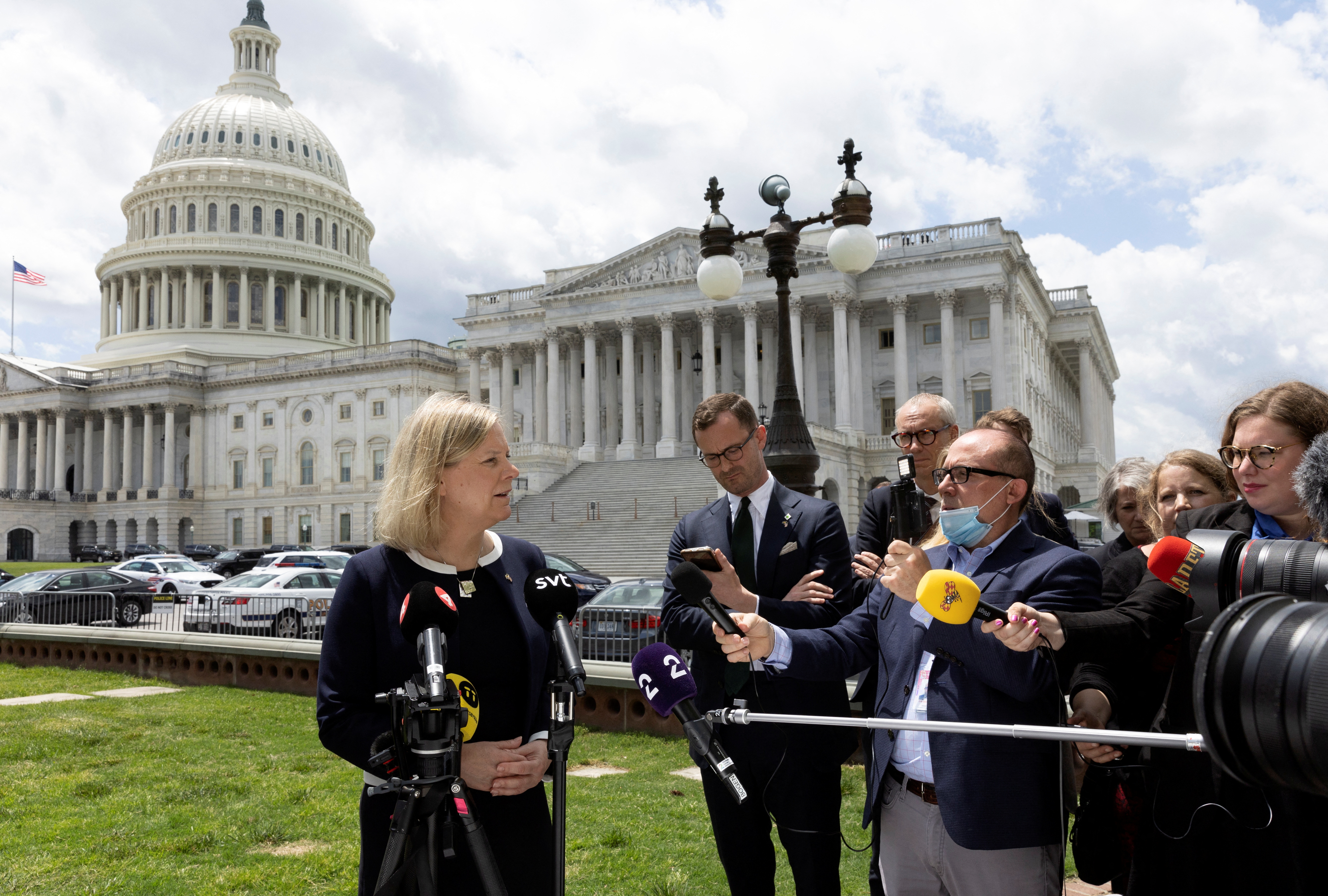 Finland and Sweden visit Congress in the U.S.