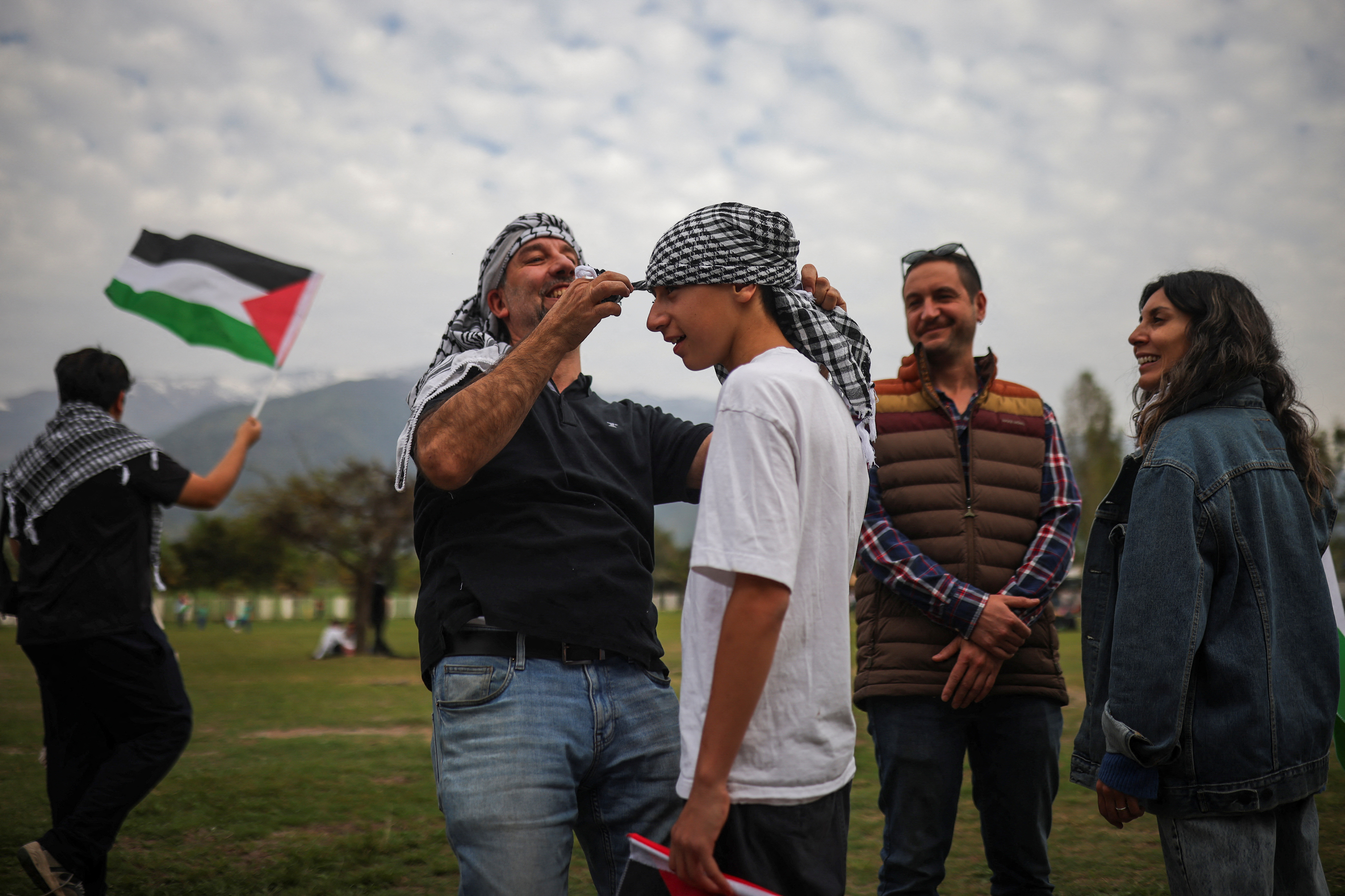 Shemagh Keffieh Cheche US Army - Foulard Palestinien - Coloris