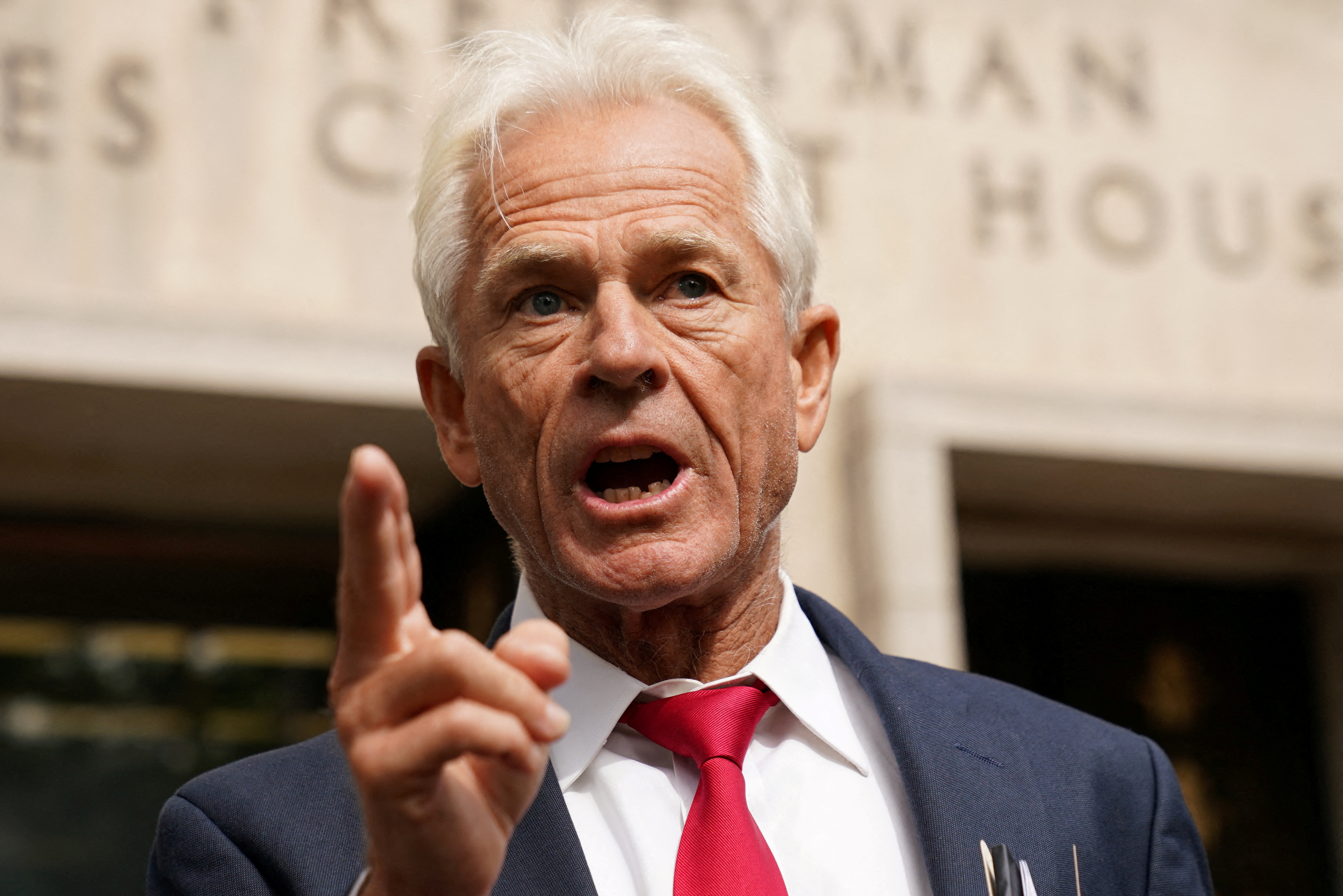 Former Trump trade adviser Peter Navarro indicted on contempt of Congress charges related to Jan. 6 attack on U.S. Capitol in Washington