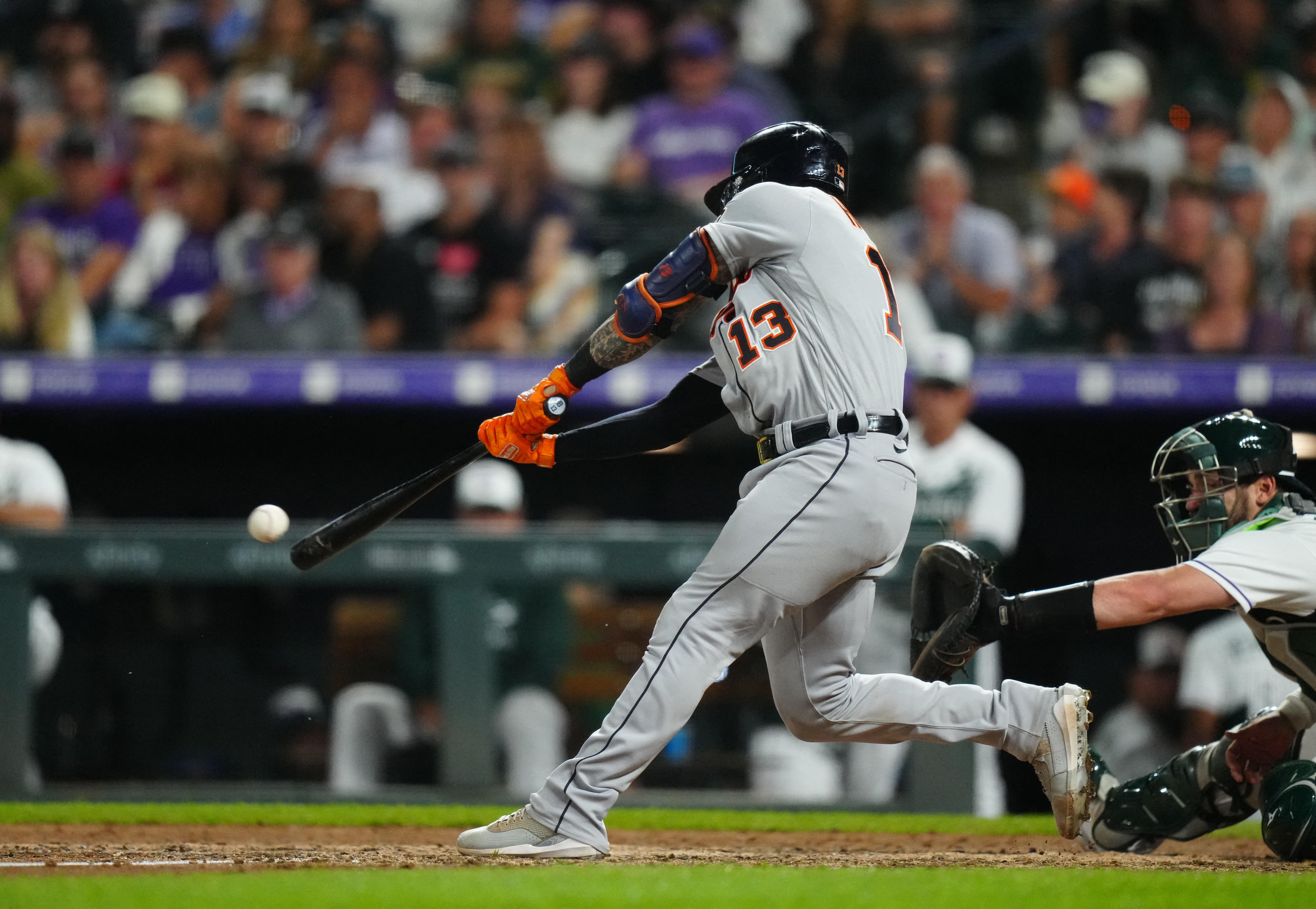 Rockies lose to Tigers in 10 innings on Zach McKinstry's three-run