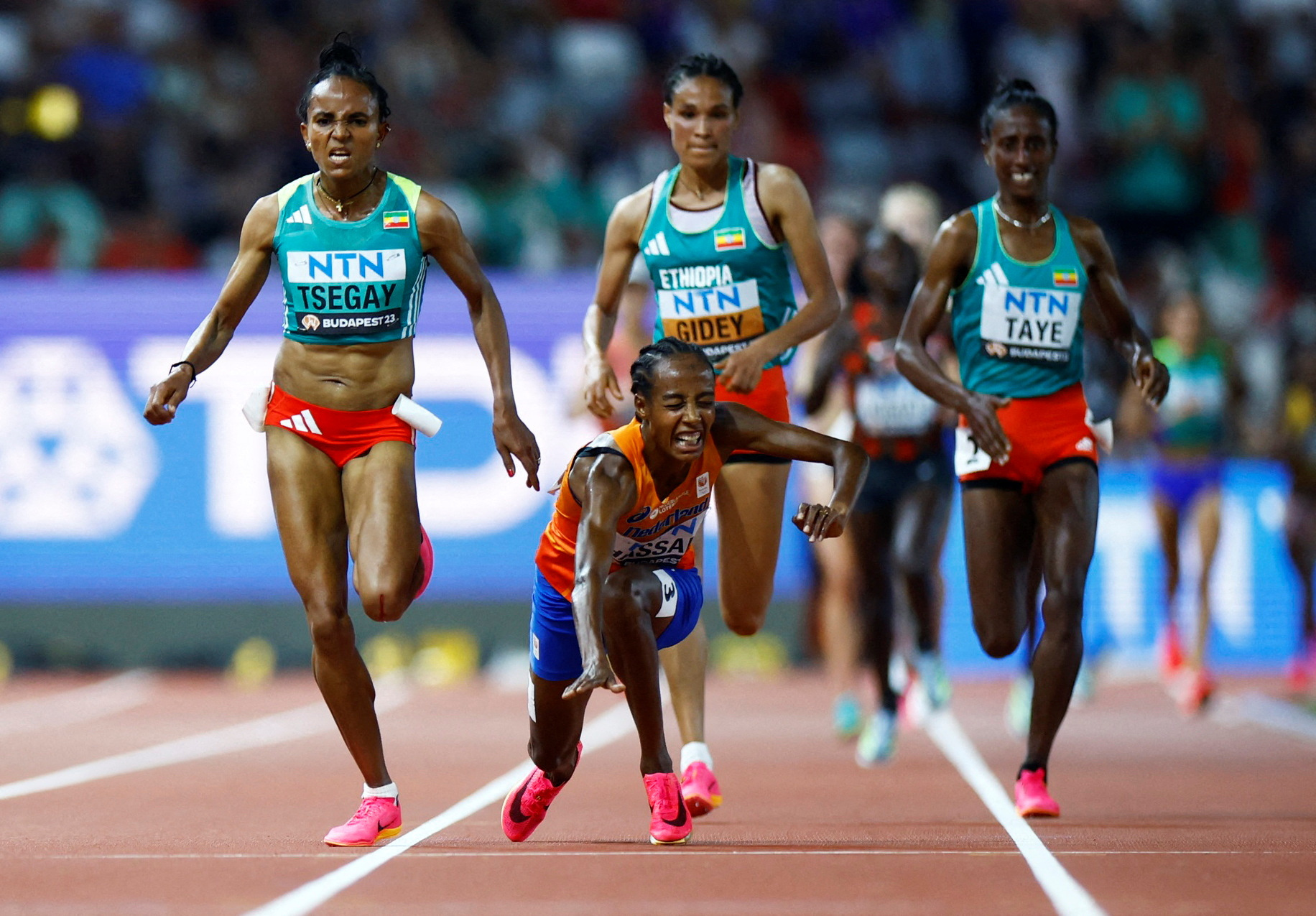Women's Athletics 400m Race 2023 [4k UHD] #athletics #sport #track #4k 