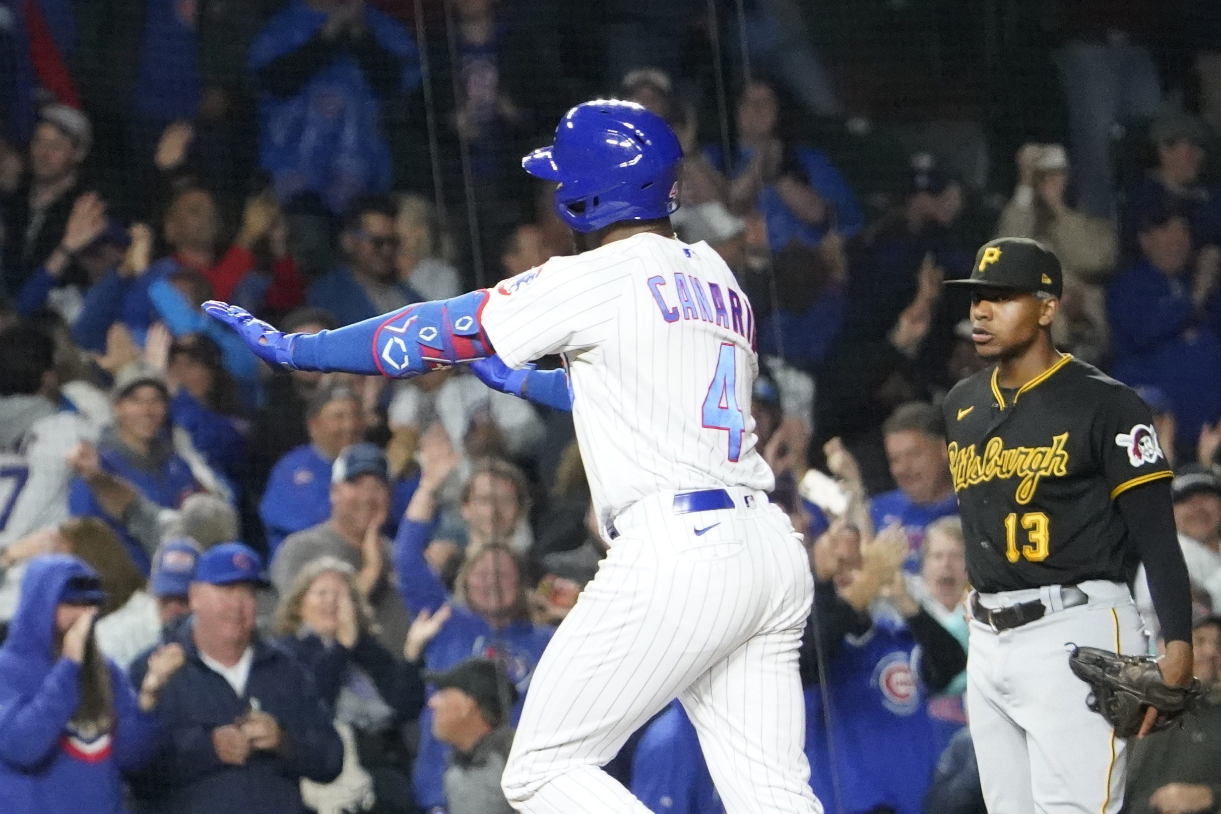 Cubs drill Pirates with help from Alexander Canario | Reuters