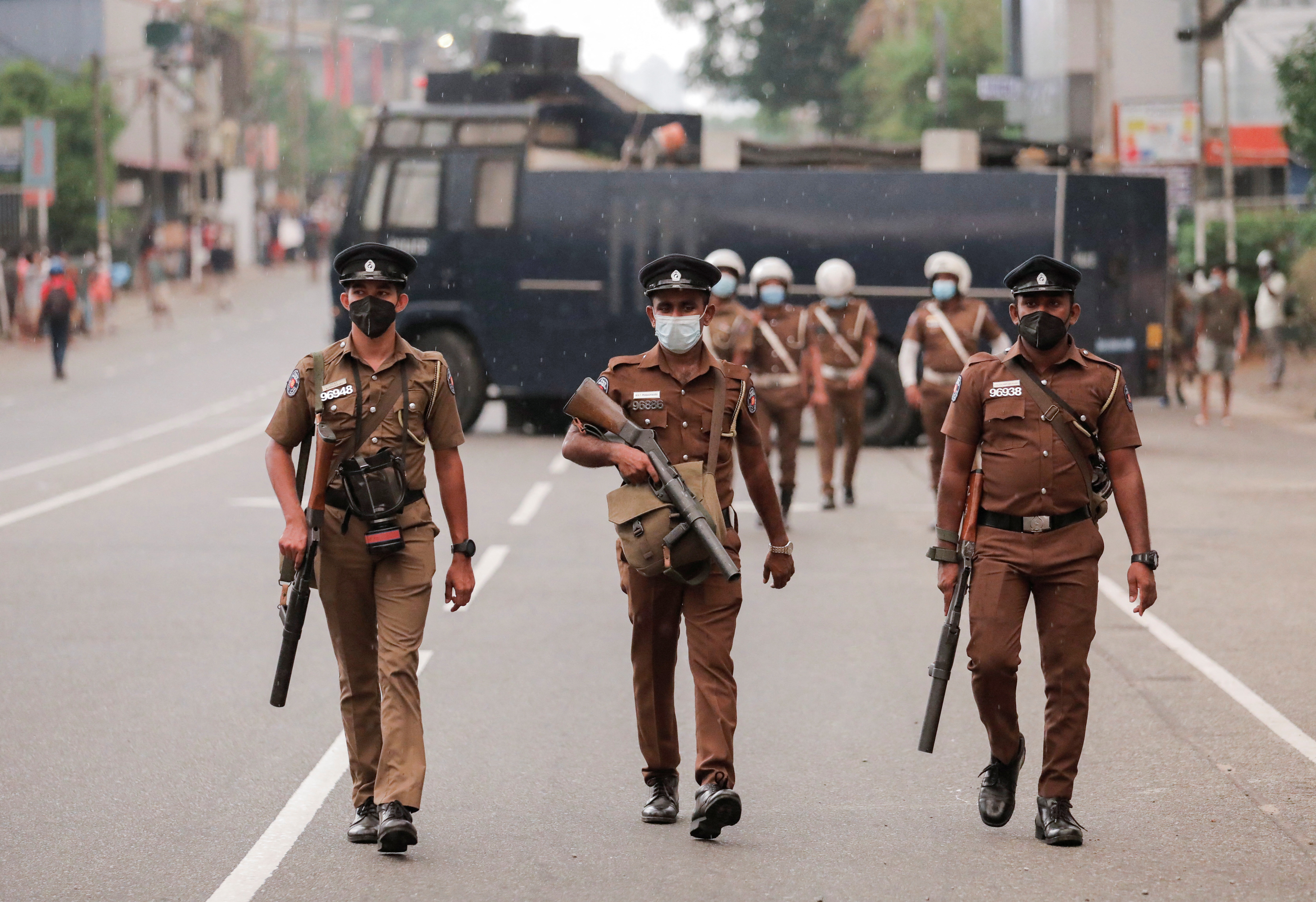 Social media platforms blocked in Sri Lanka amid curfew, opposition protest