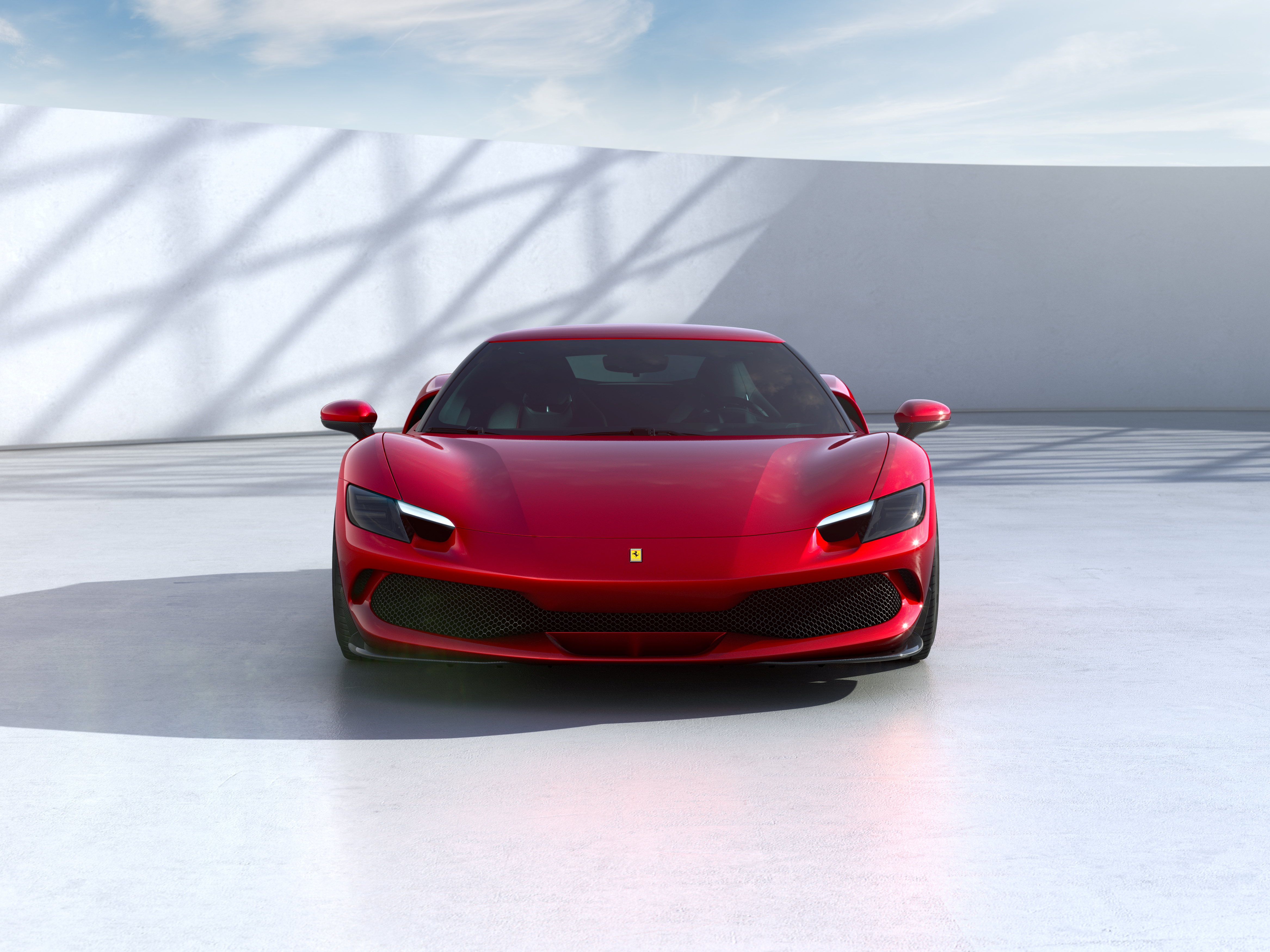 Ferrari unveils its new sports car