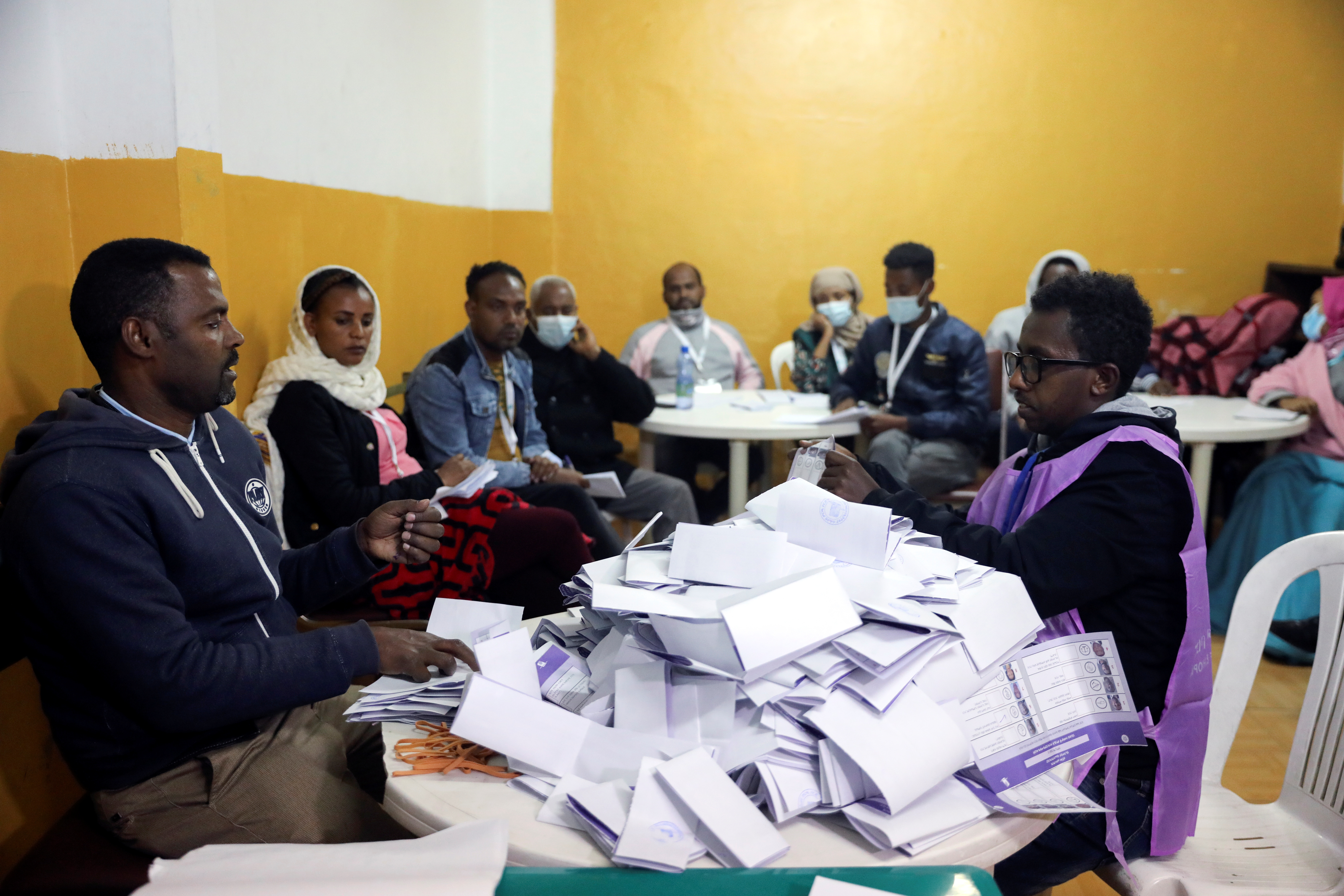 Ethiopian parliamentary and regional elections in Addis Ababa