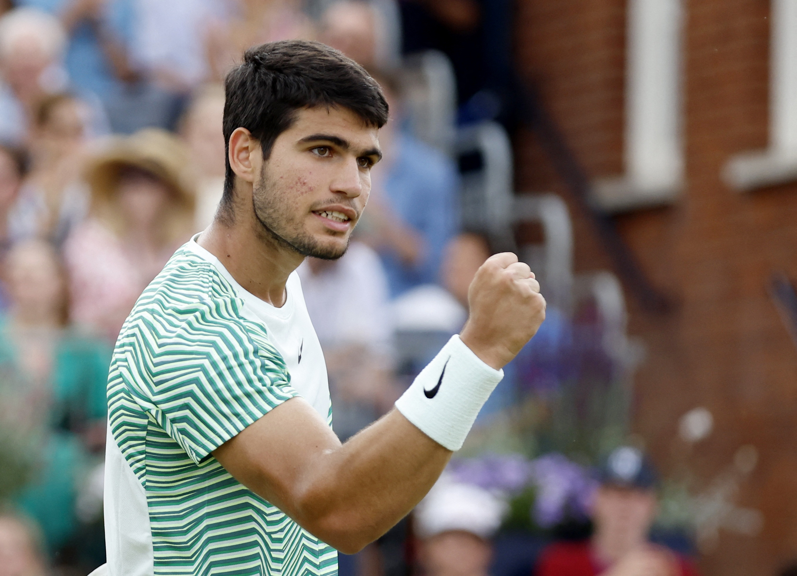 Alcaraz sails into Queens Club quarters, Fritz knocked out Reuters